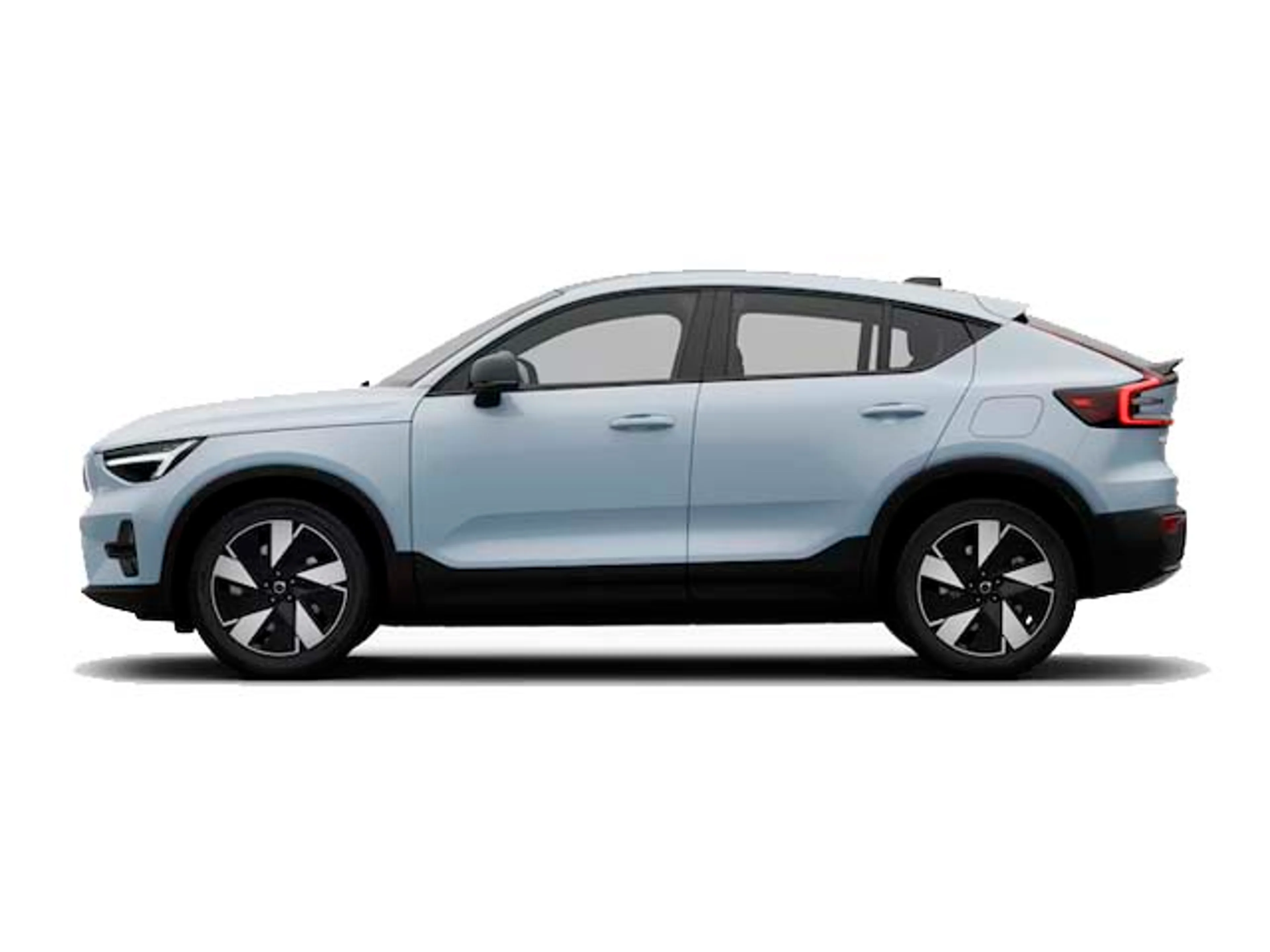 Volvo EC40 crossover vista lateral