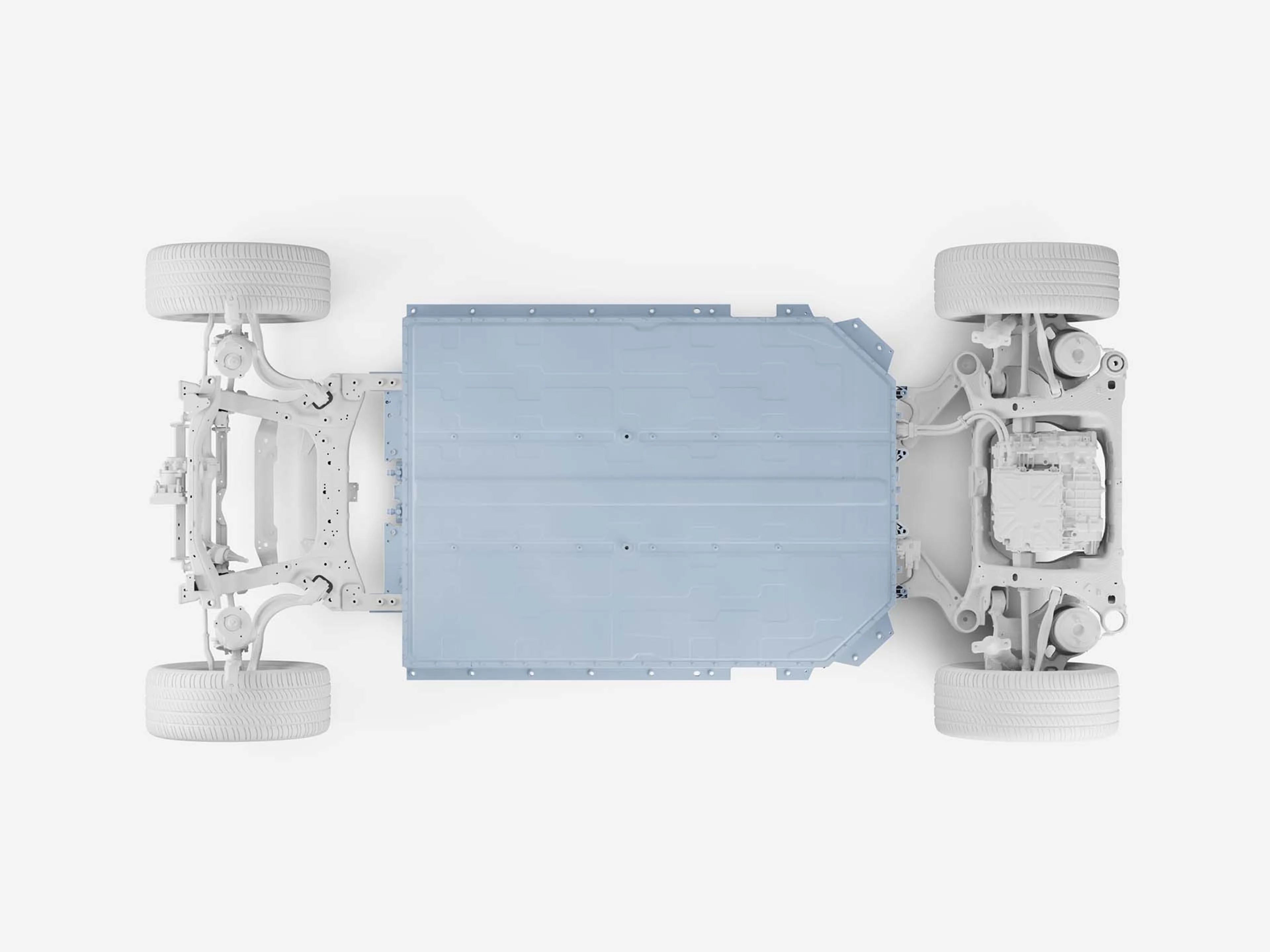 Ansicht eines Volvo Drivetrains