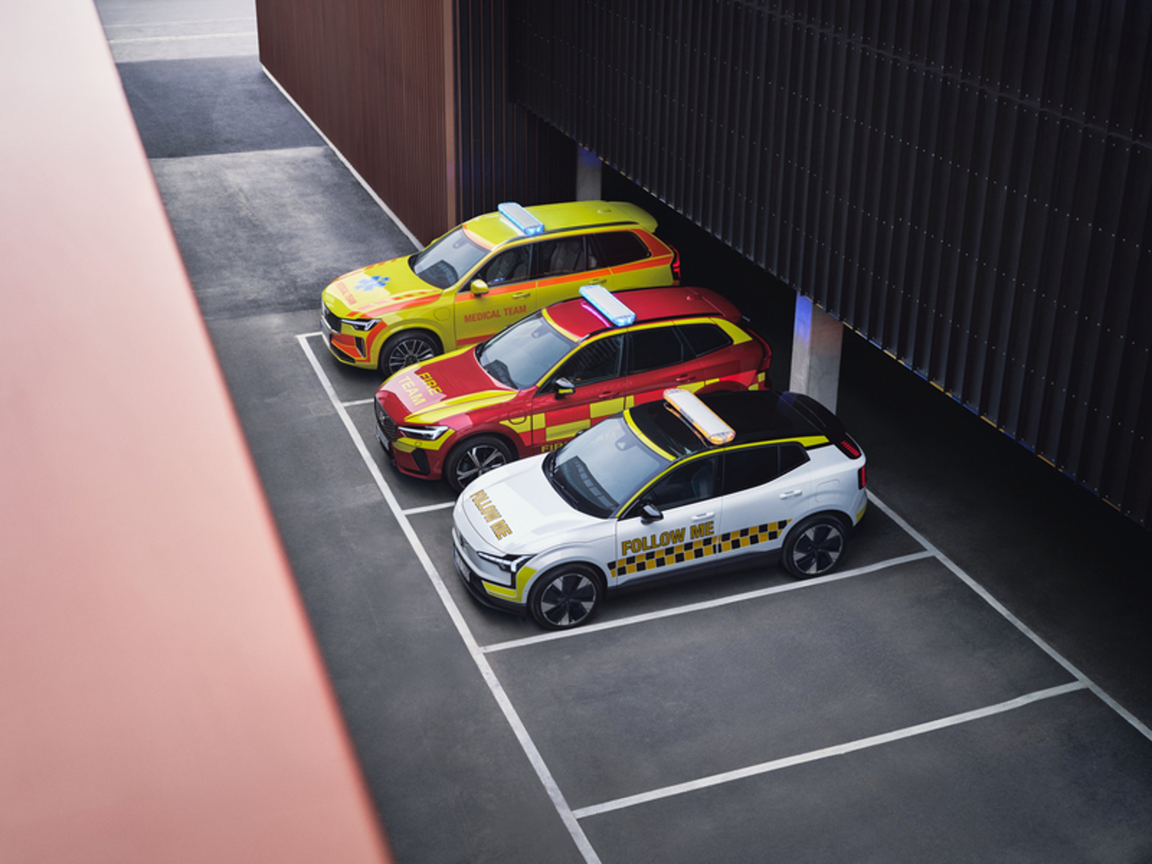 Volvo samochody służb ratowniczych