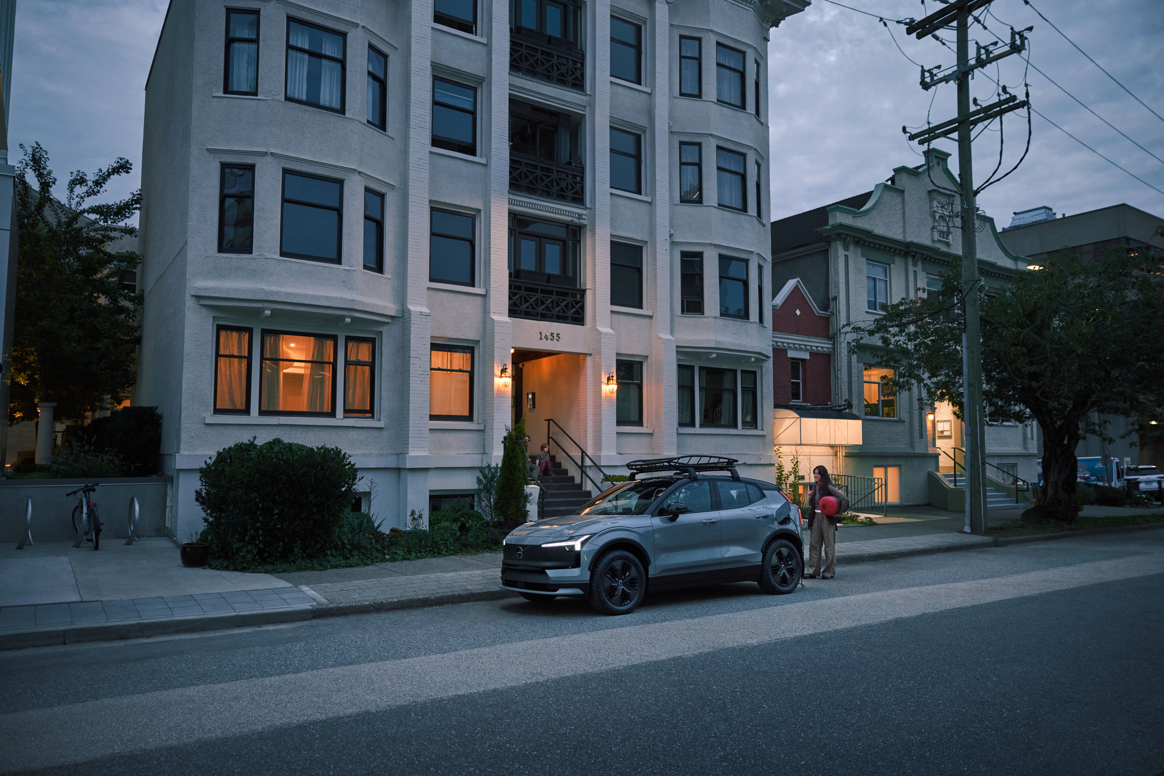 Volvo EX30 CC onderweg