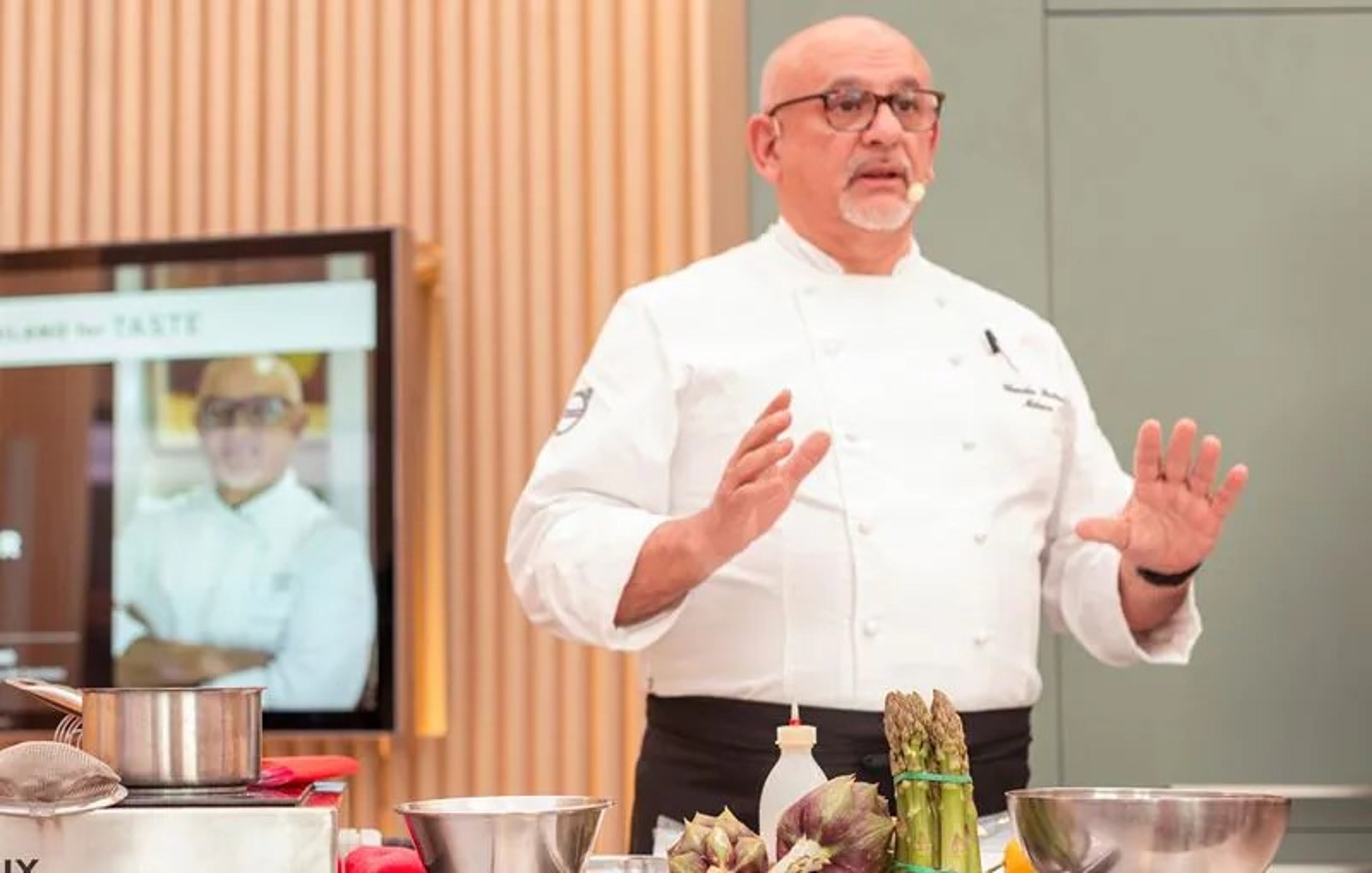 sadler spiega al Volvo Studio Milano