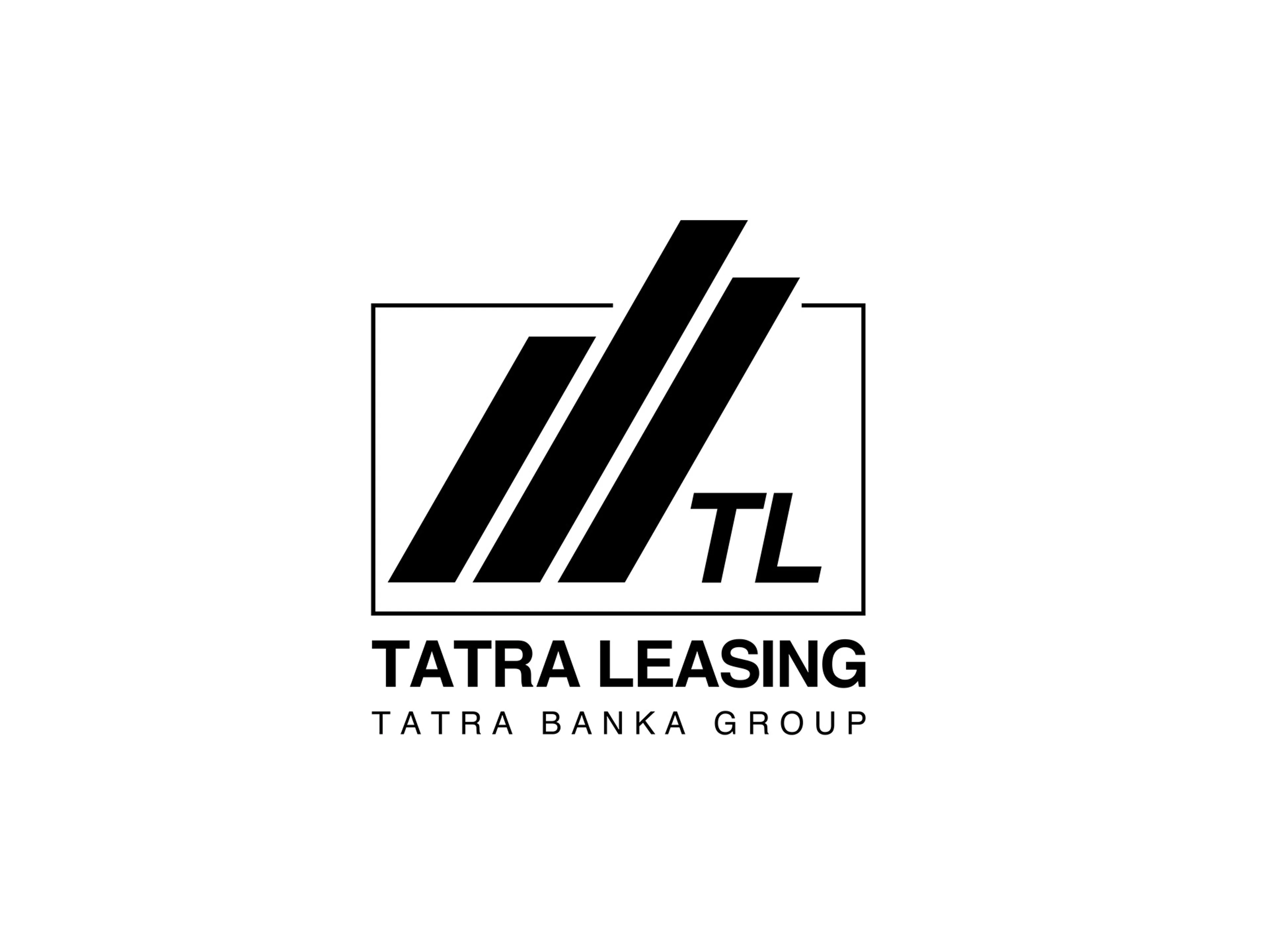 Logo Tatraleasing na bielom podklade