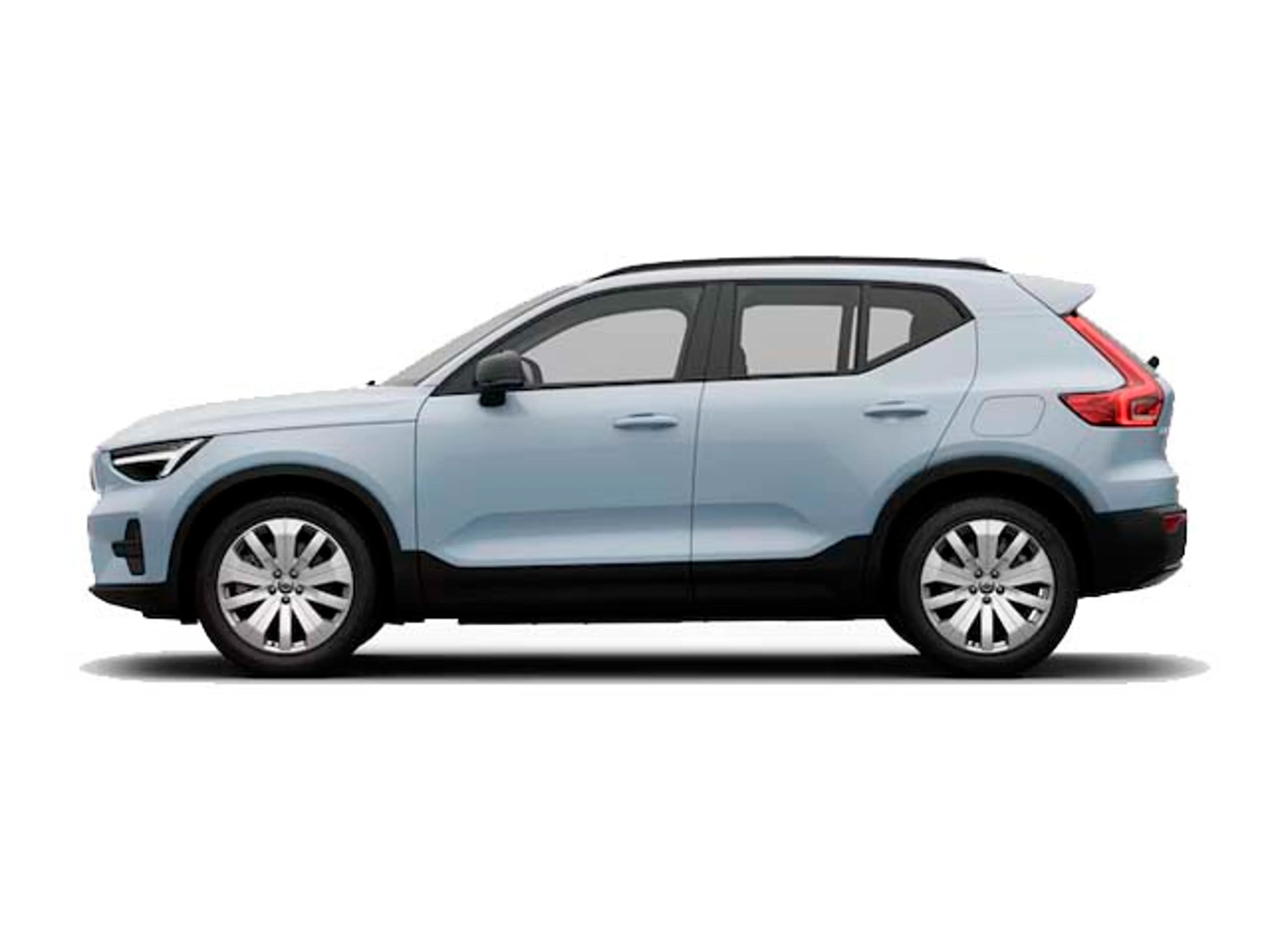 Volvo EX40 SUV urbano vista lateral