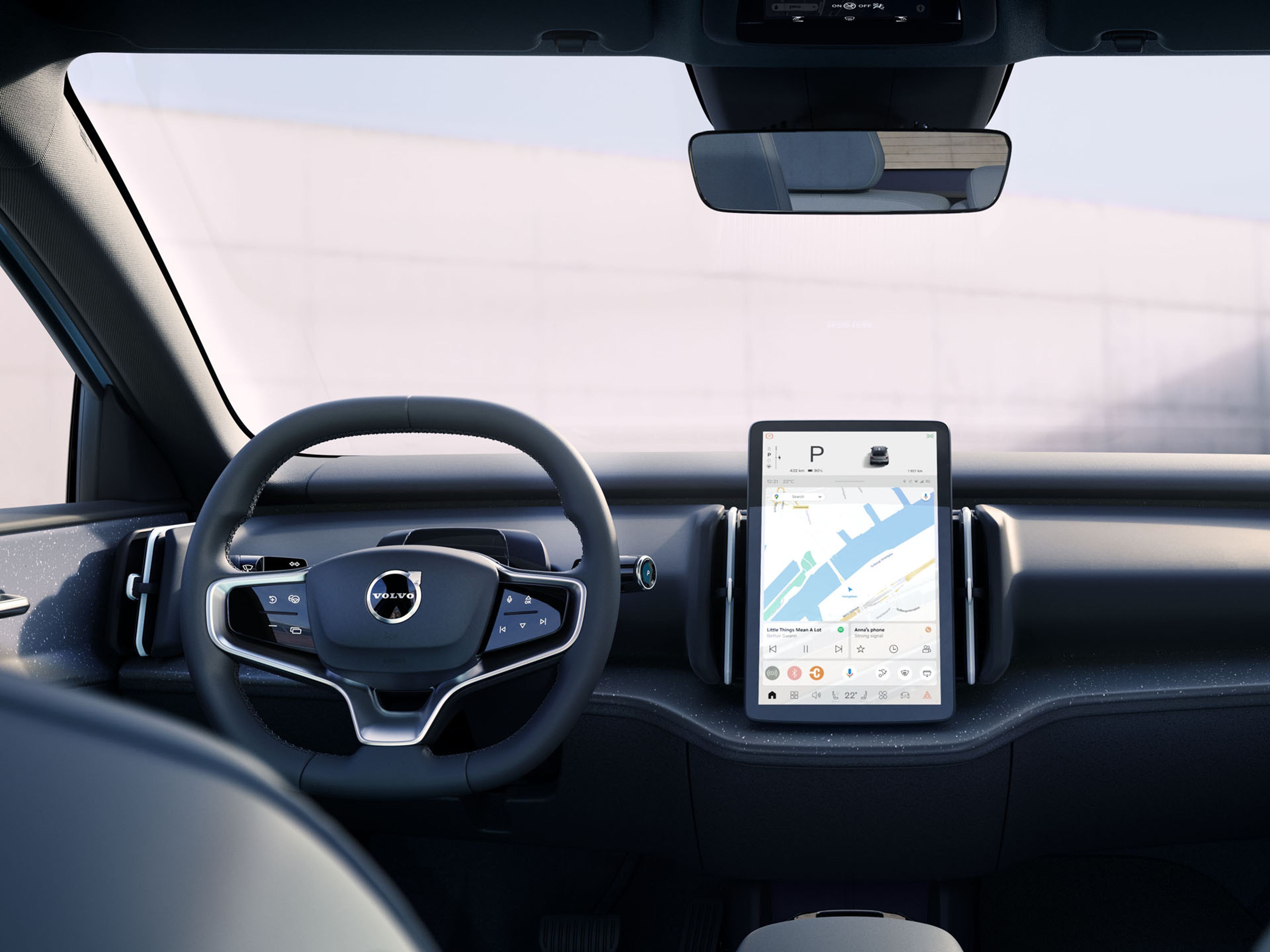 Interior habitáculo Volvo EX30