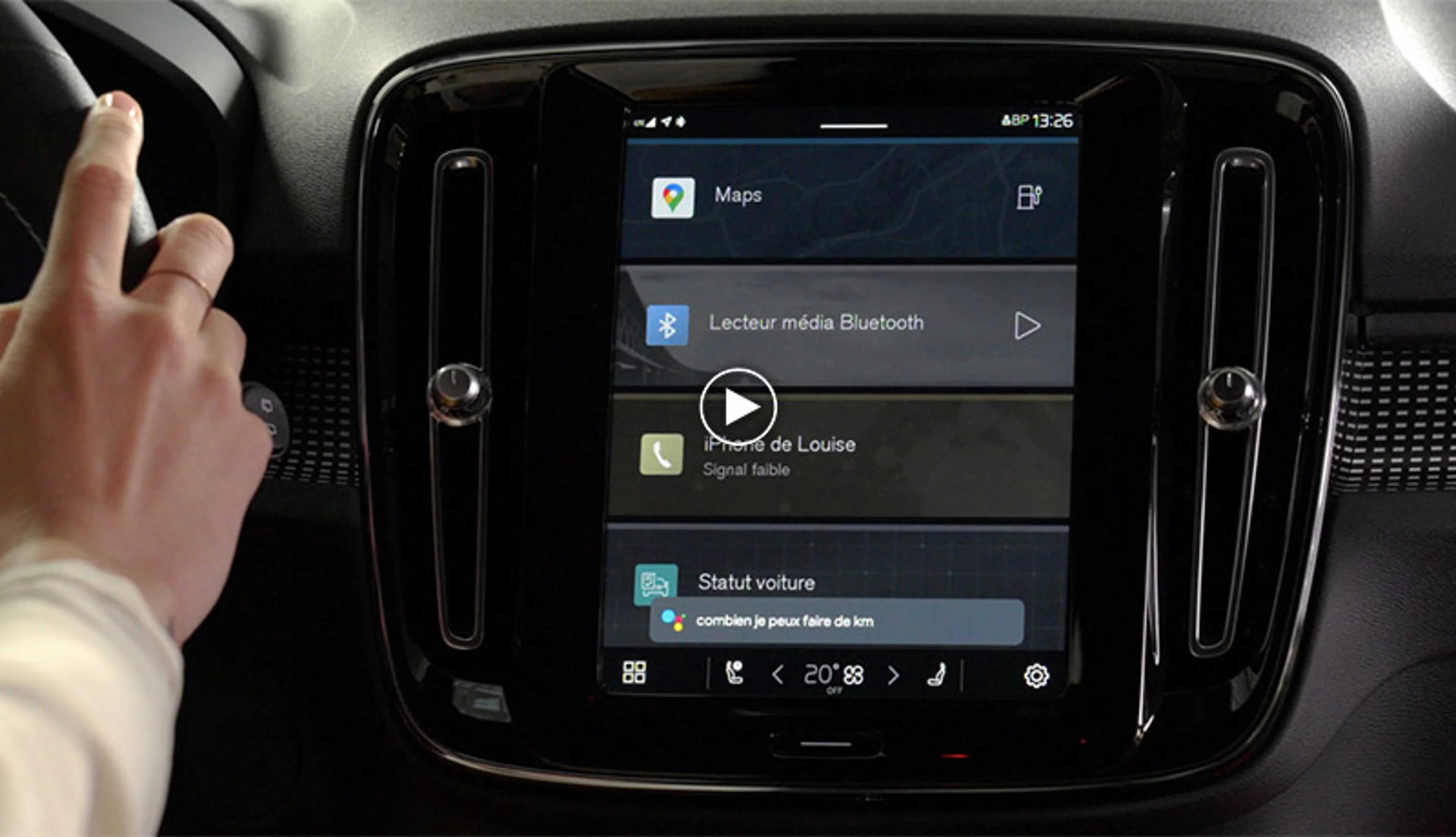 Comment utiliser l’assistant Google sur votre Volvo 100% électrique ?