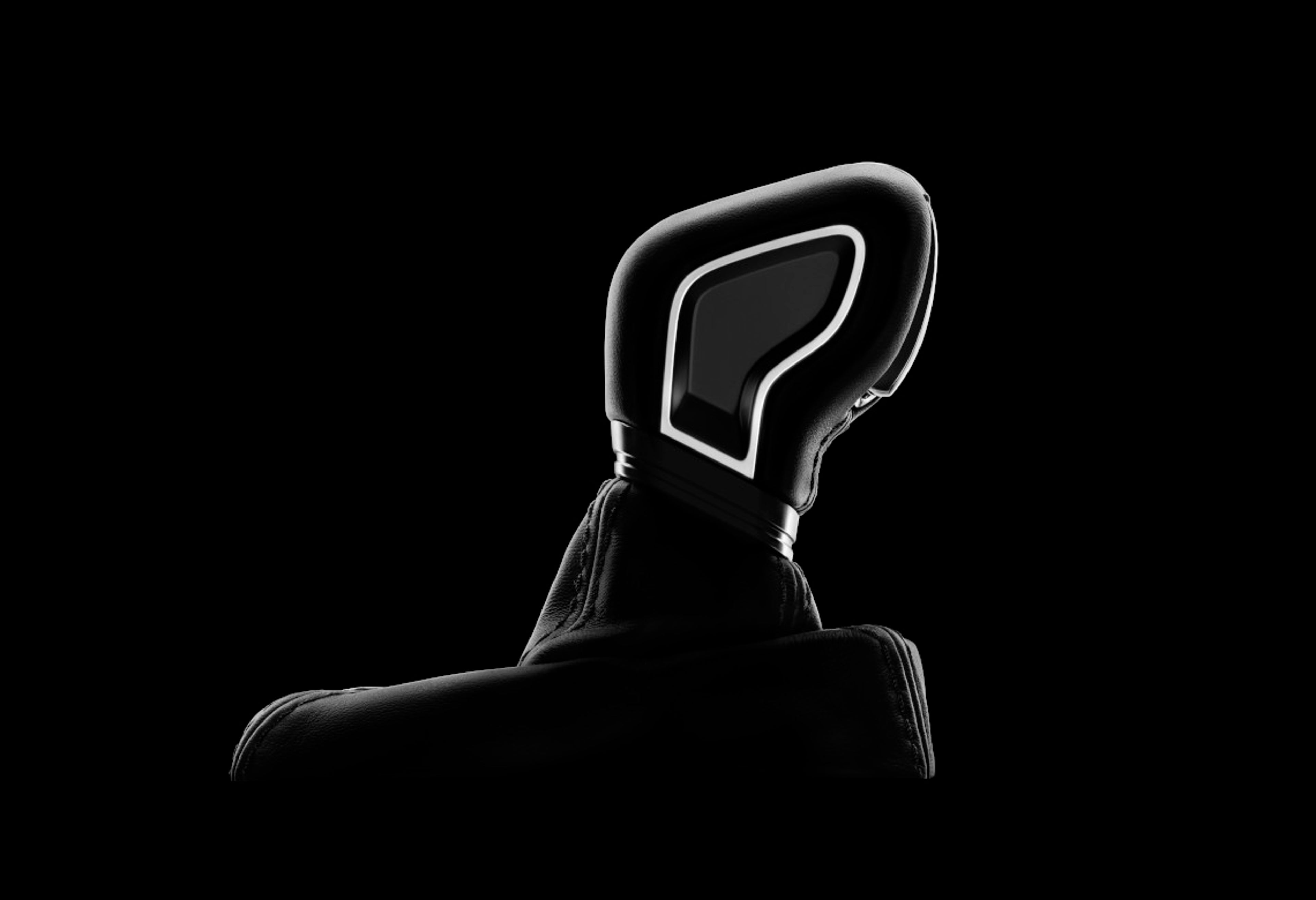 Nahaufnahme Schalthebel