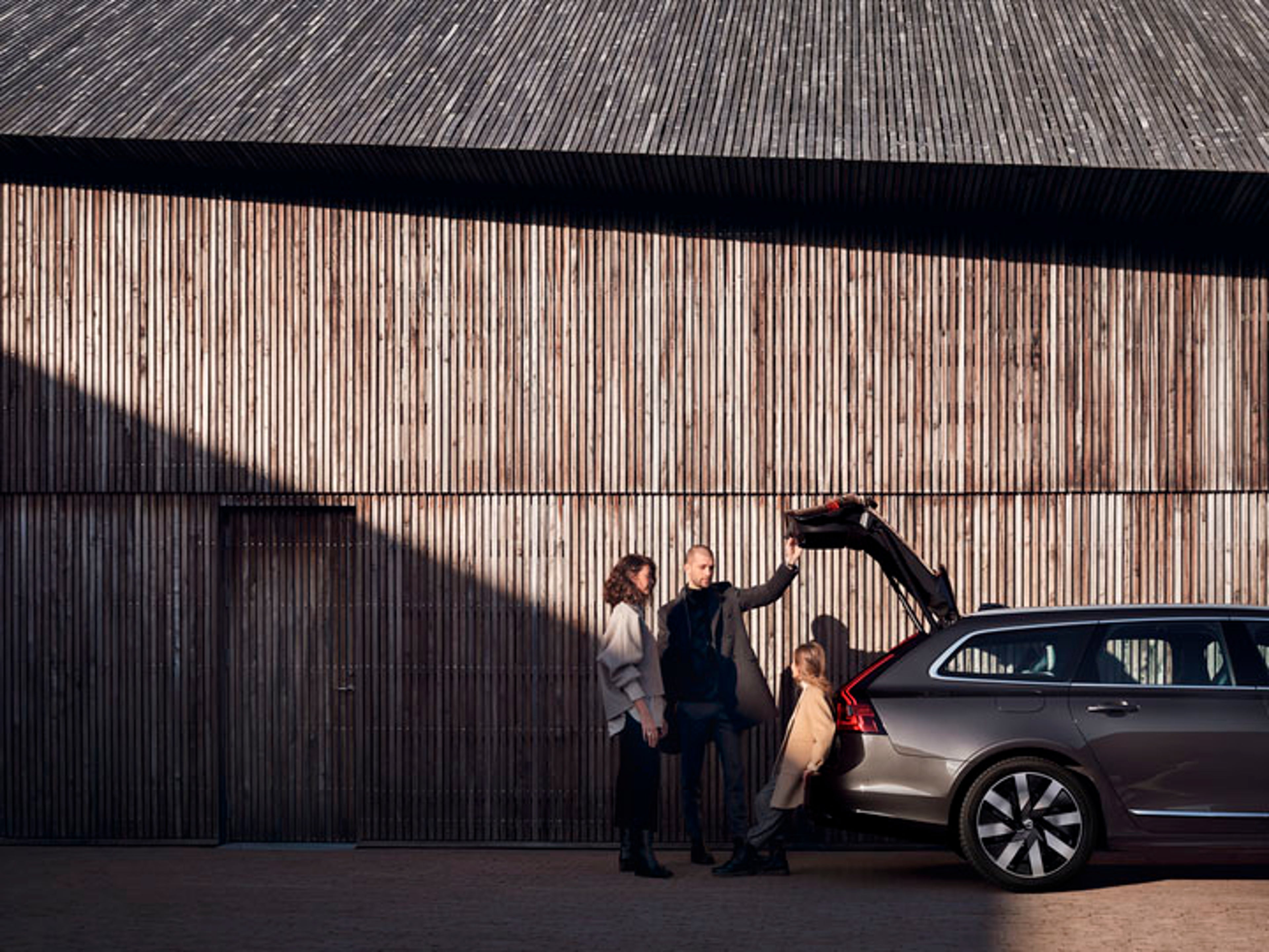 Volvo portón trasero