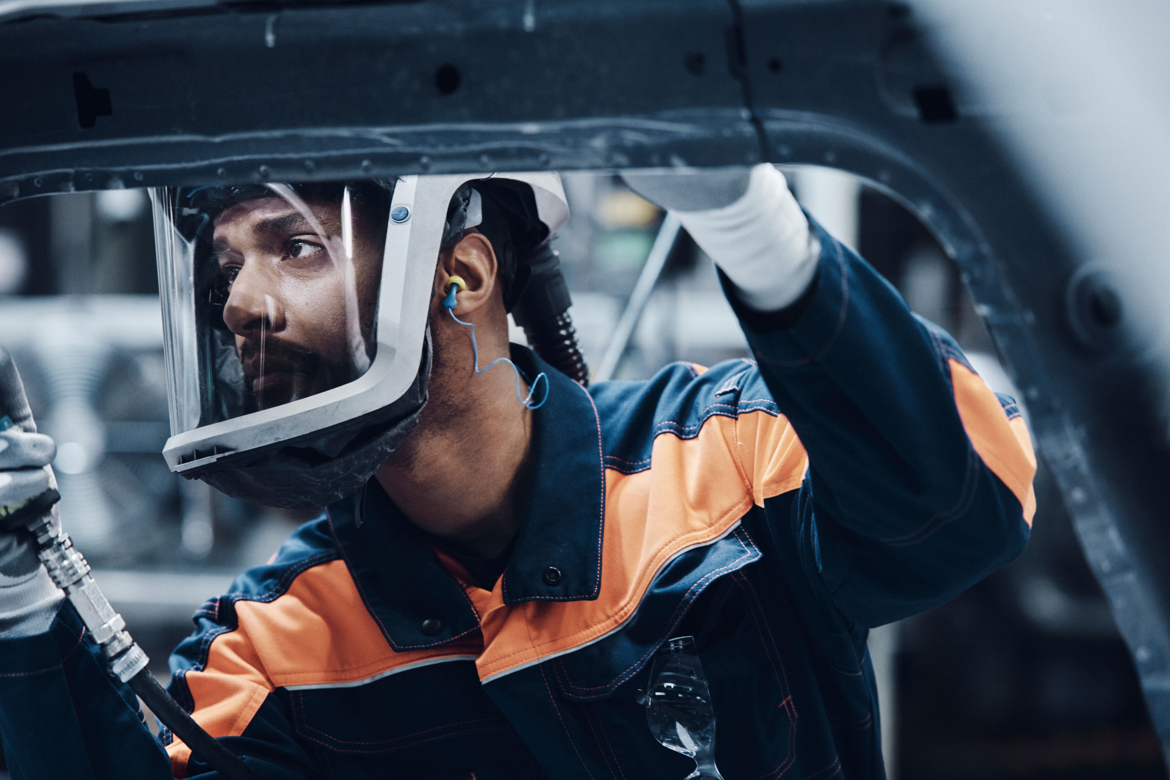 Medarbetare i Volvo Cars fabriker