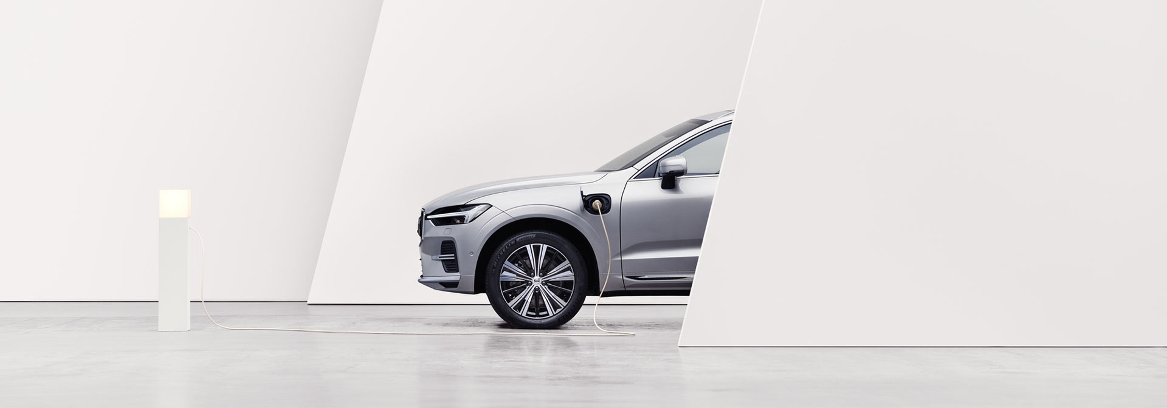 Avant d'un Volvo en charge