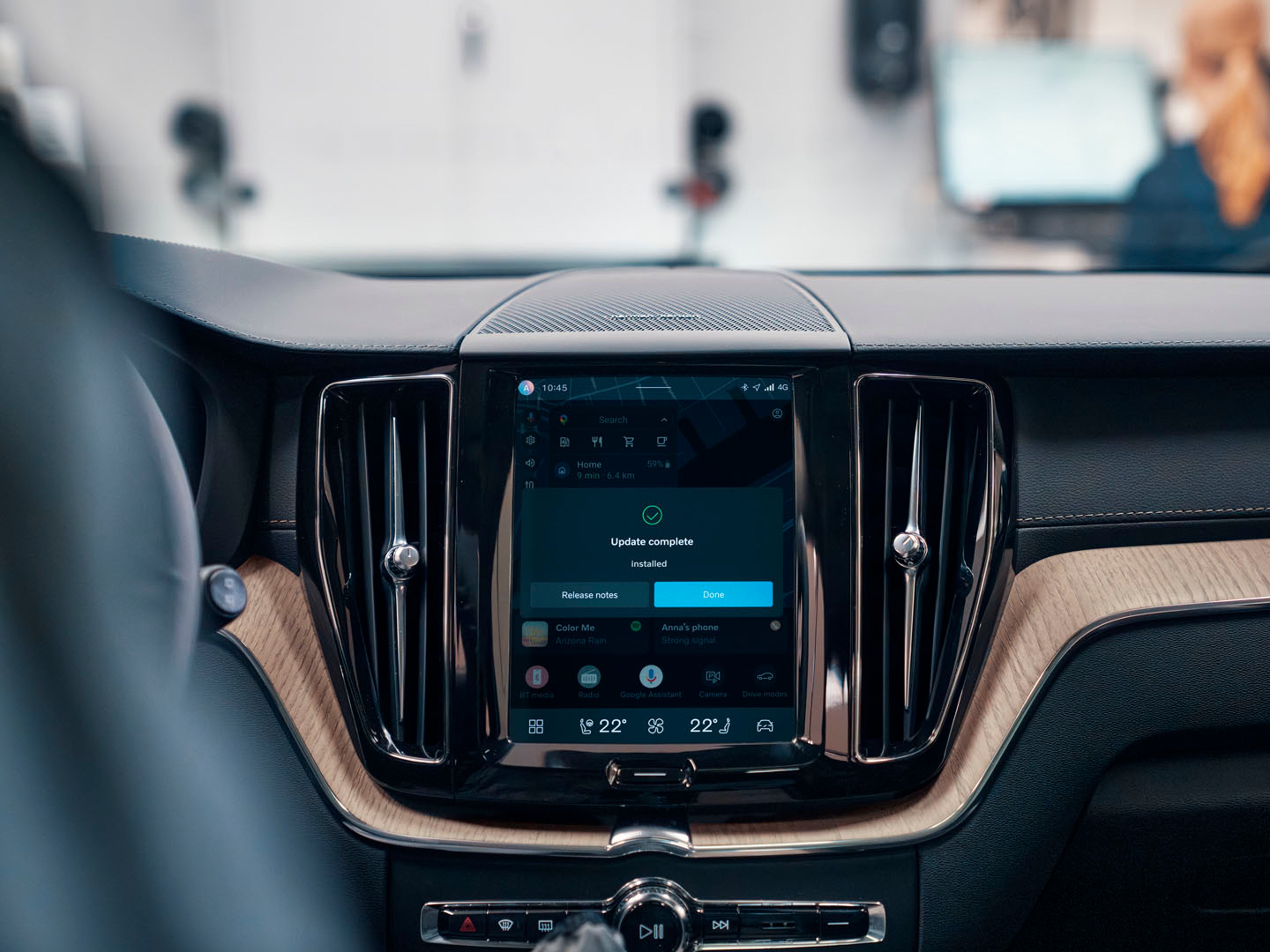 Consola central vehículo Volvo