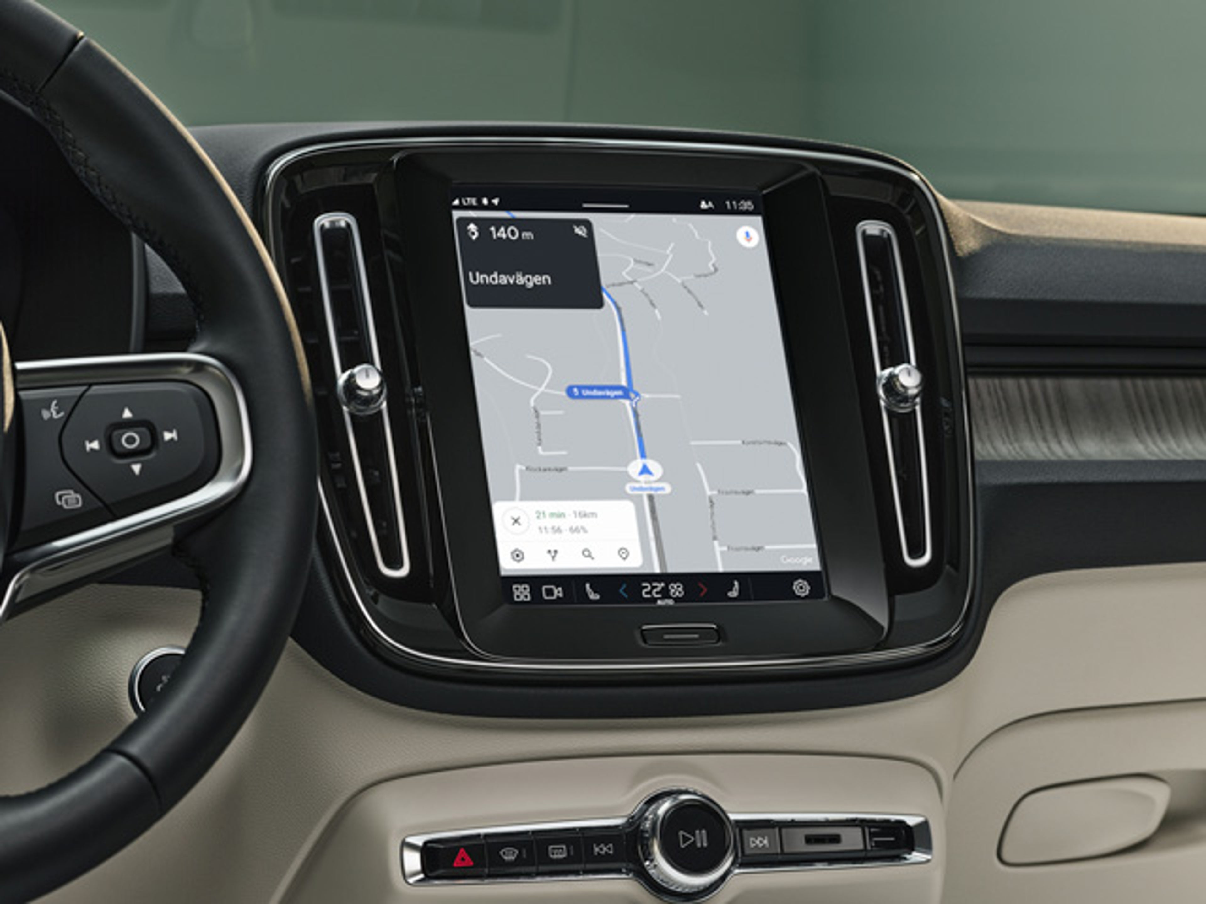 Volvo display