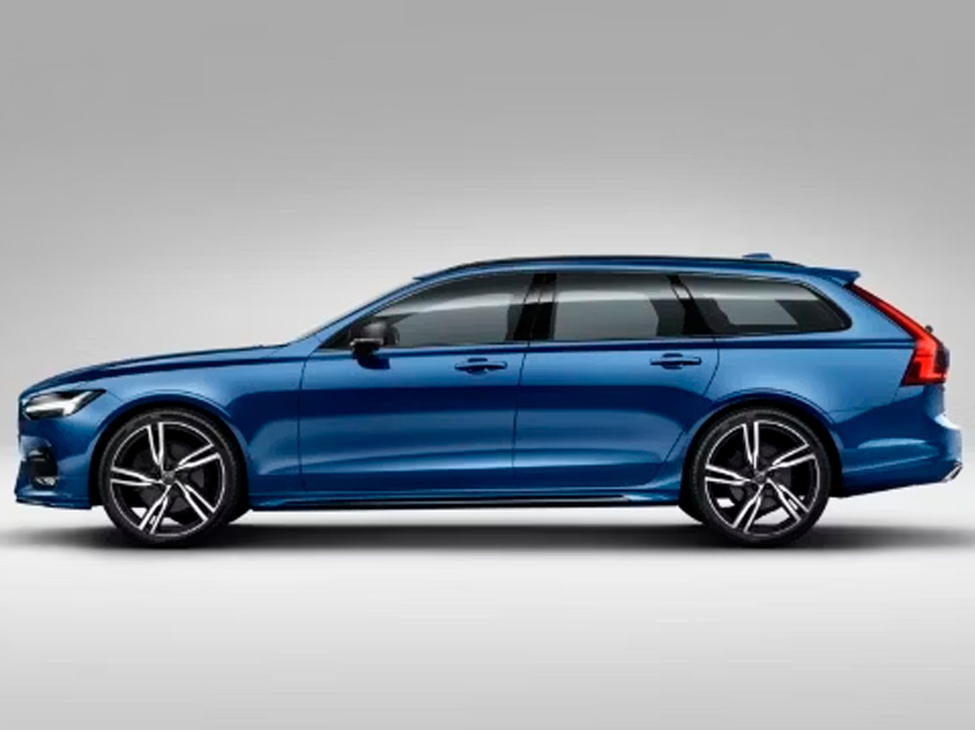 Volvo V90 vista lateral