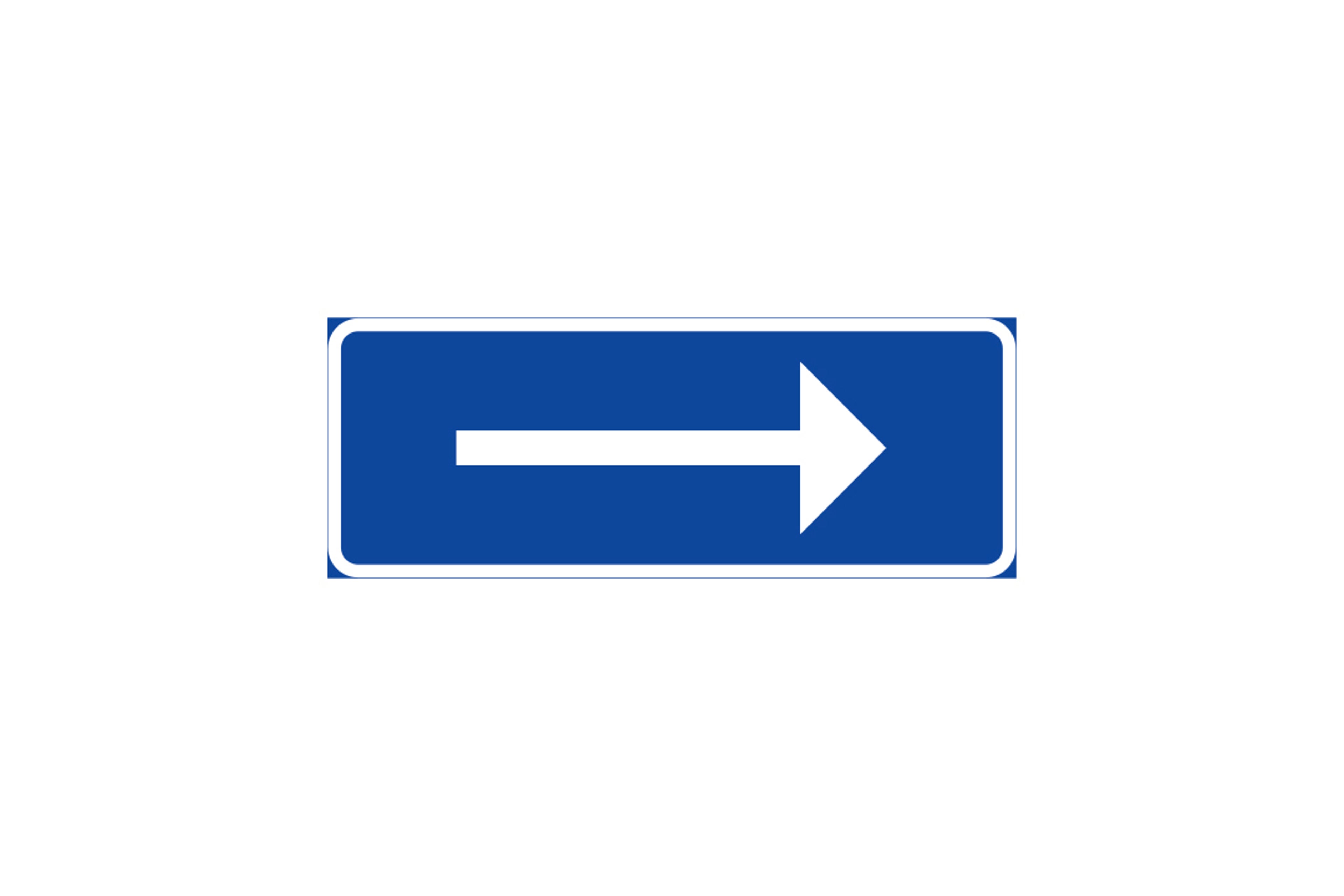 Right pointing arrow