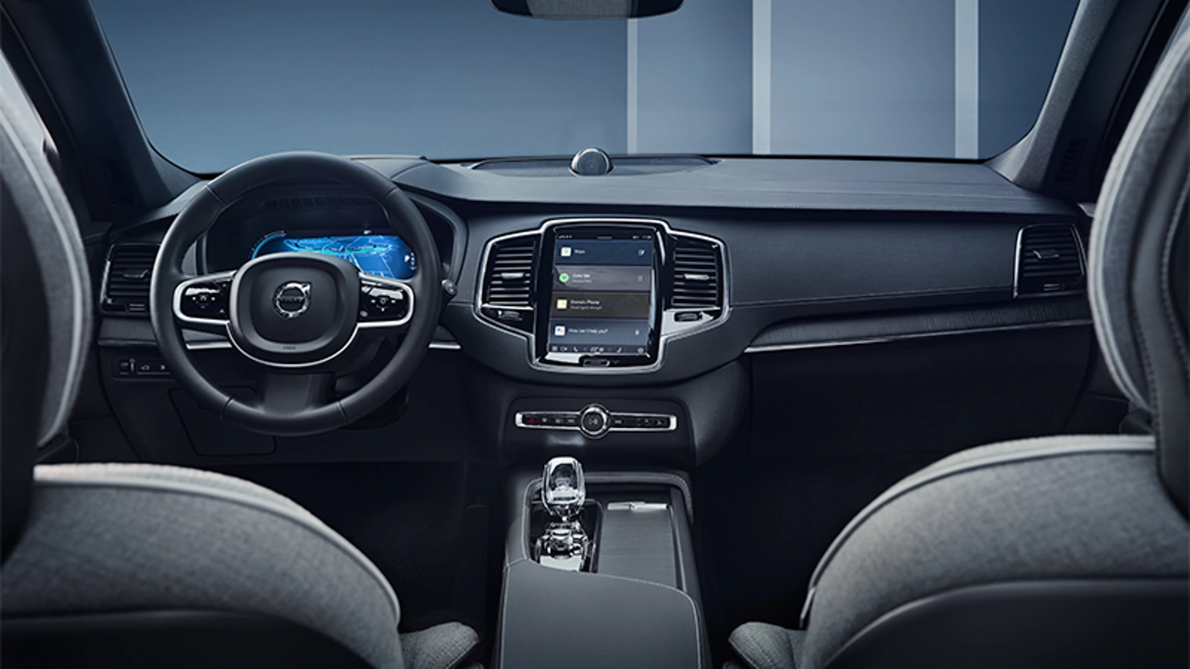 Intérieur d'une voiture Volvo
