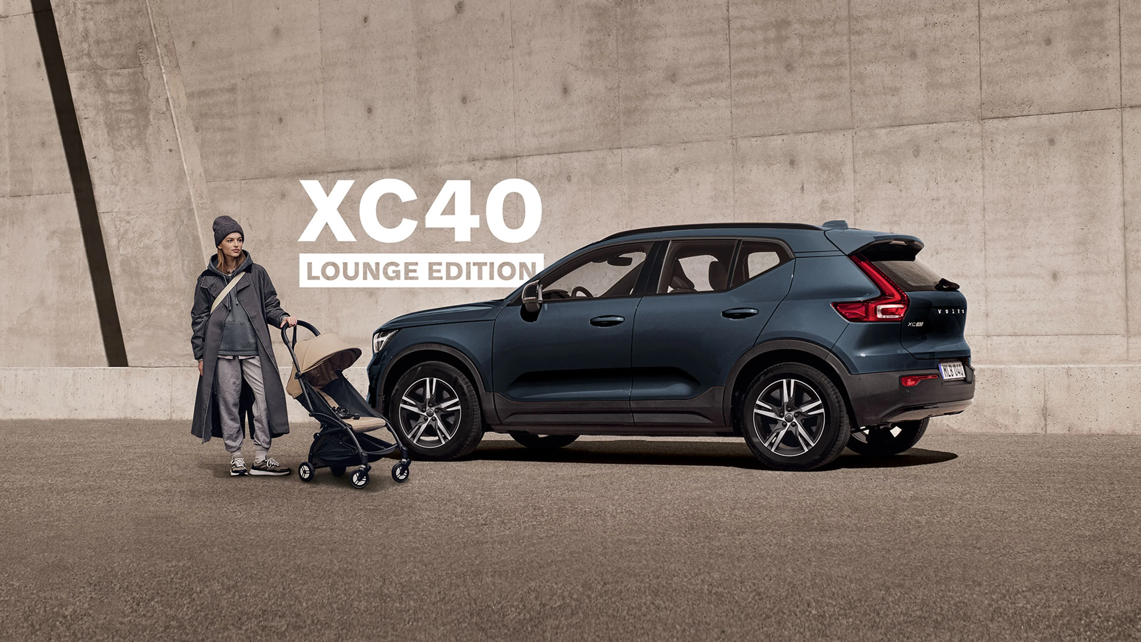 XC40 Micro Hybride de profil
