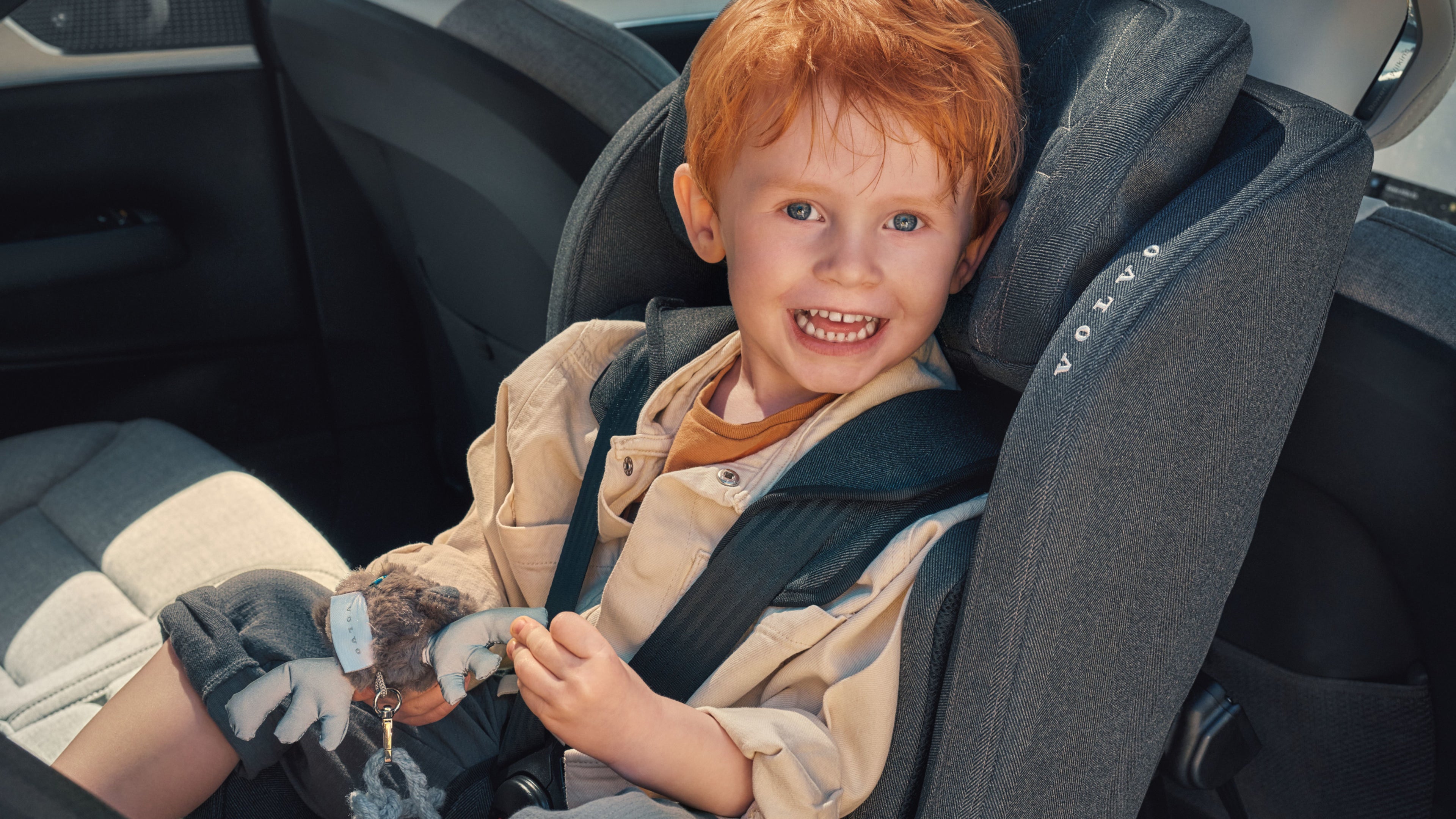 Dětské bezpečnostní sedačky Volvo