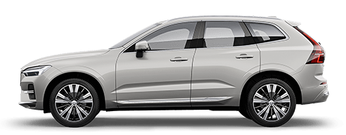 Profil boczny SUV-a Volvo XC60