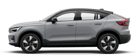 Sylwetka crossovera Volvo EC40