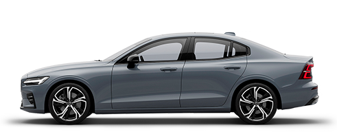 Profil boczny sedana Volvo S60