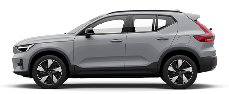 Sylwetka SUV-a Volvo EX40