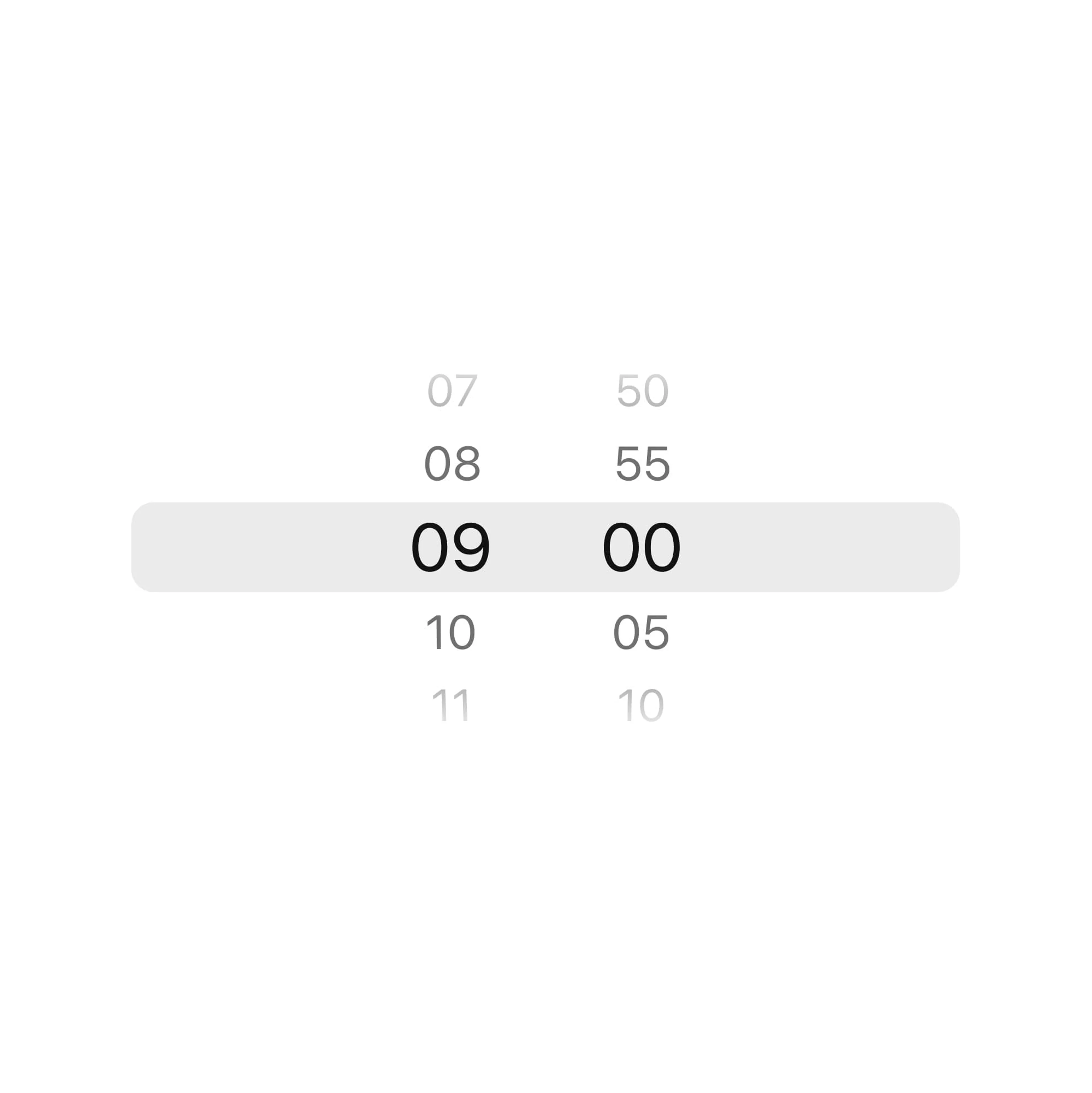 The charging schedule function in the Volvo Cars app