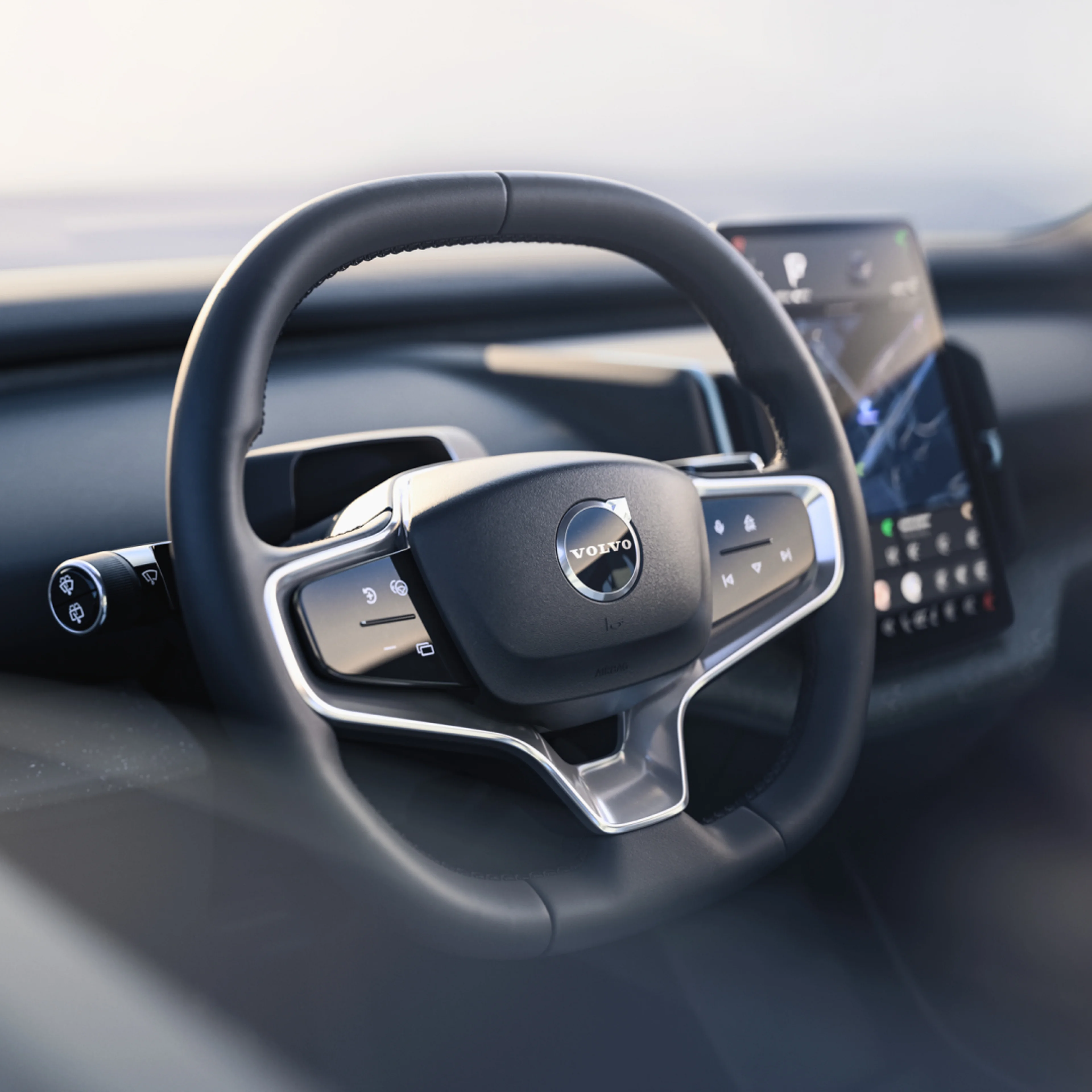 Scandinavian design details add to the premium experience of an intelligent car that responds to your driving needs