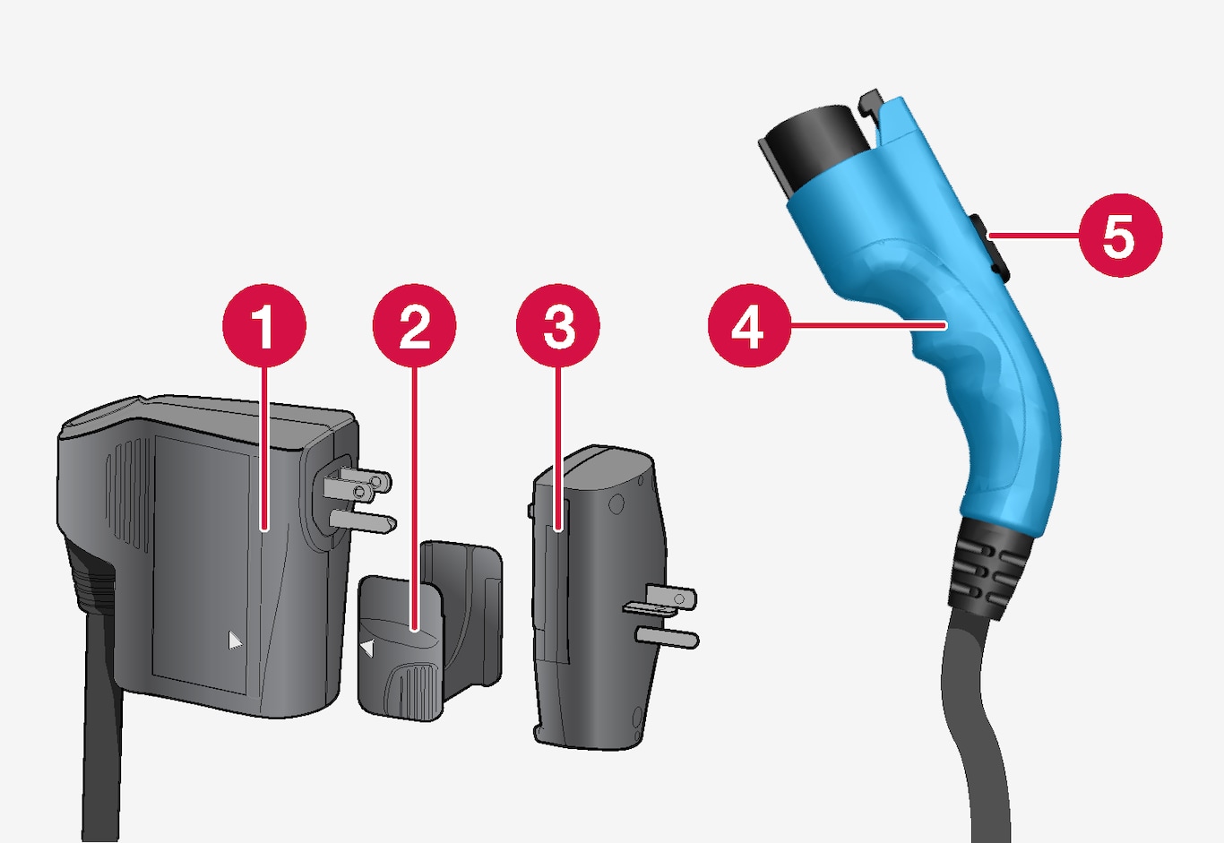 P5-1519-XC90H-USA-charger cable components