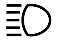 PS-1926-High beam activated symbol in driver display