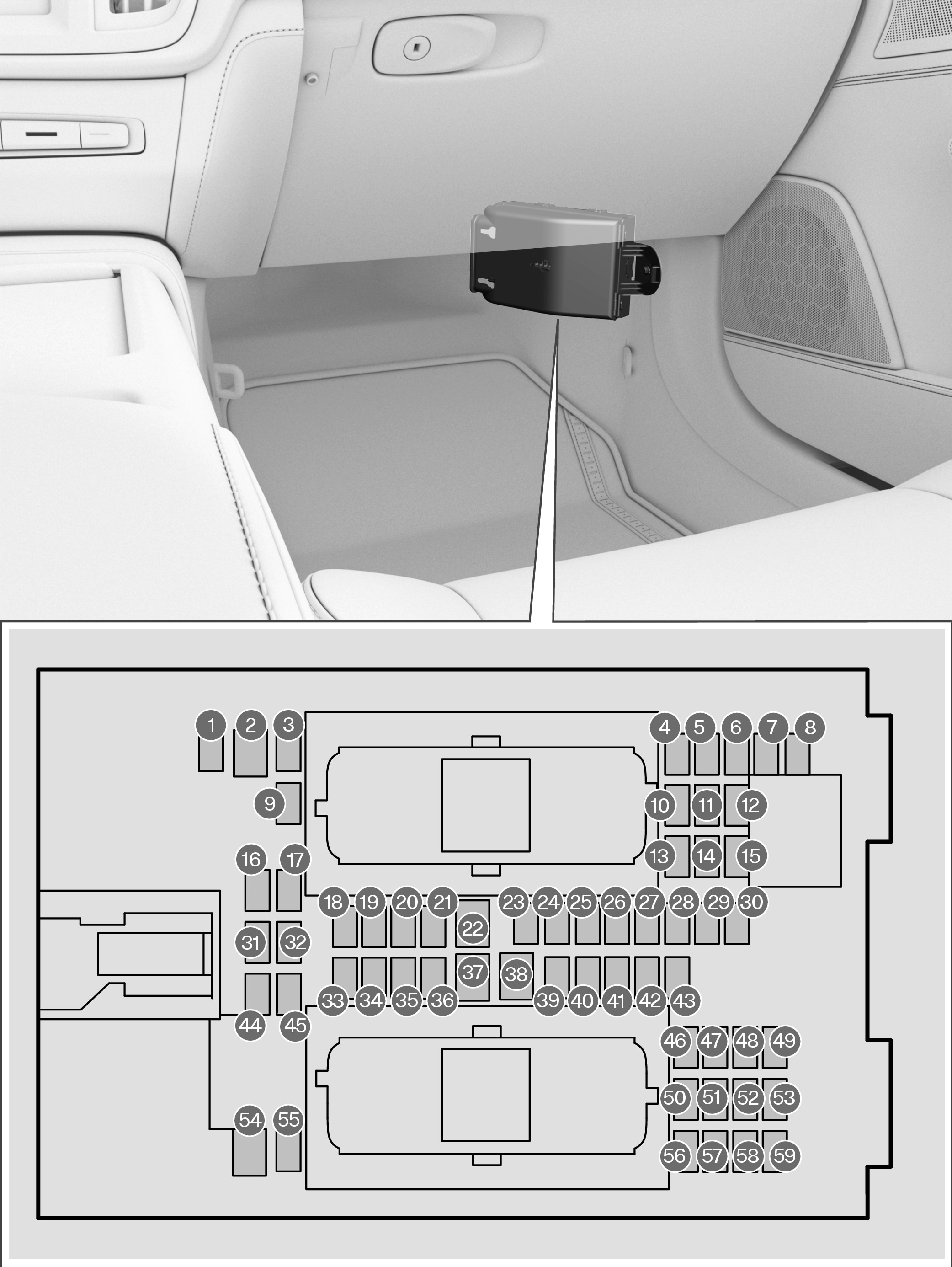 PS-1926-Fusebox in passenger compartment