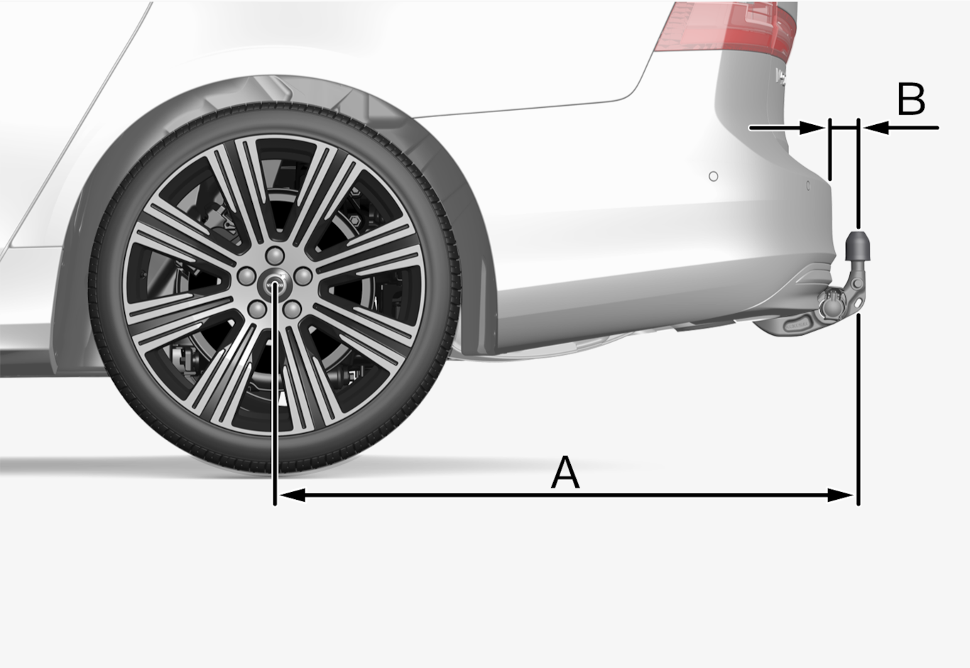 P5P6-21w39/46-Tow bar specification side view