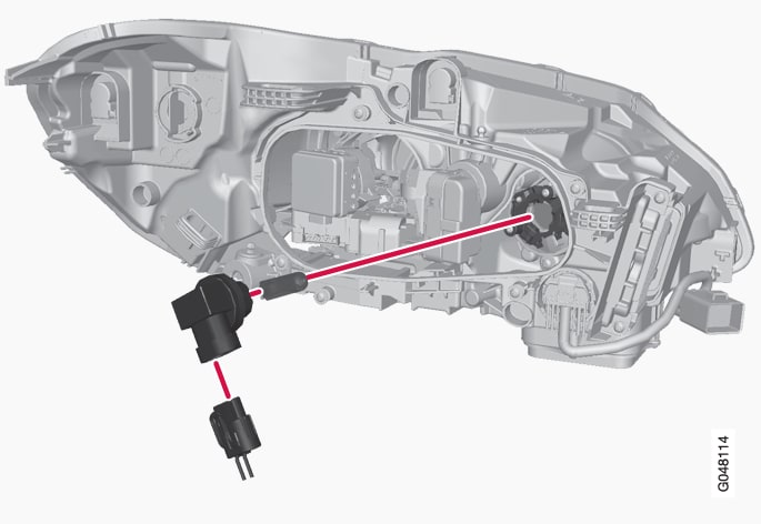 P3-1320-XC60 ABL extra high beam bulb replacement