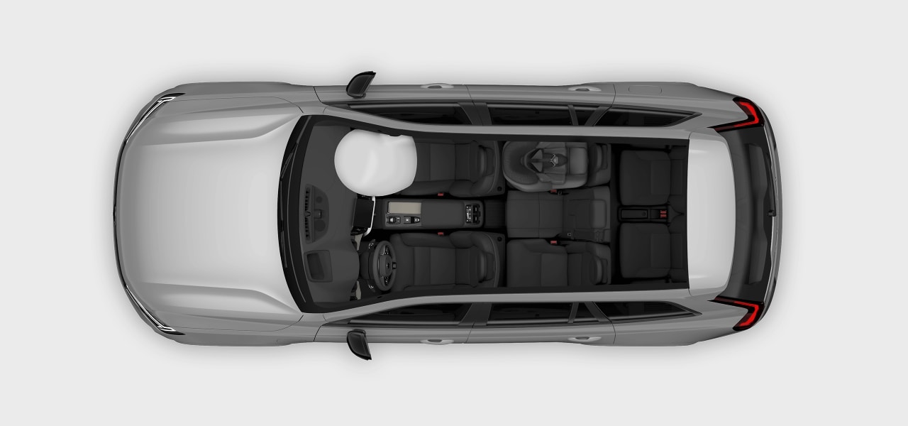 Automobilio vaizdas iš viršaus