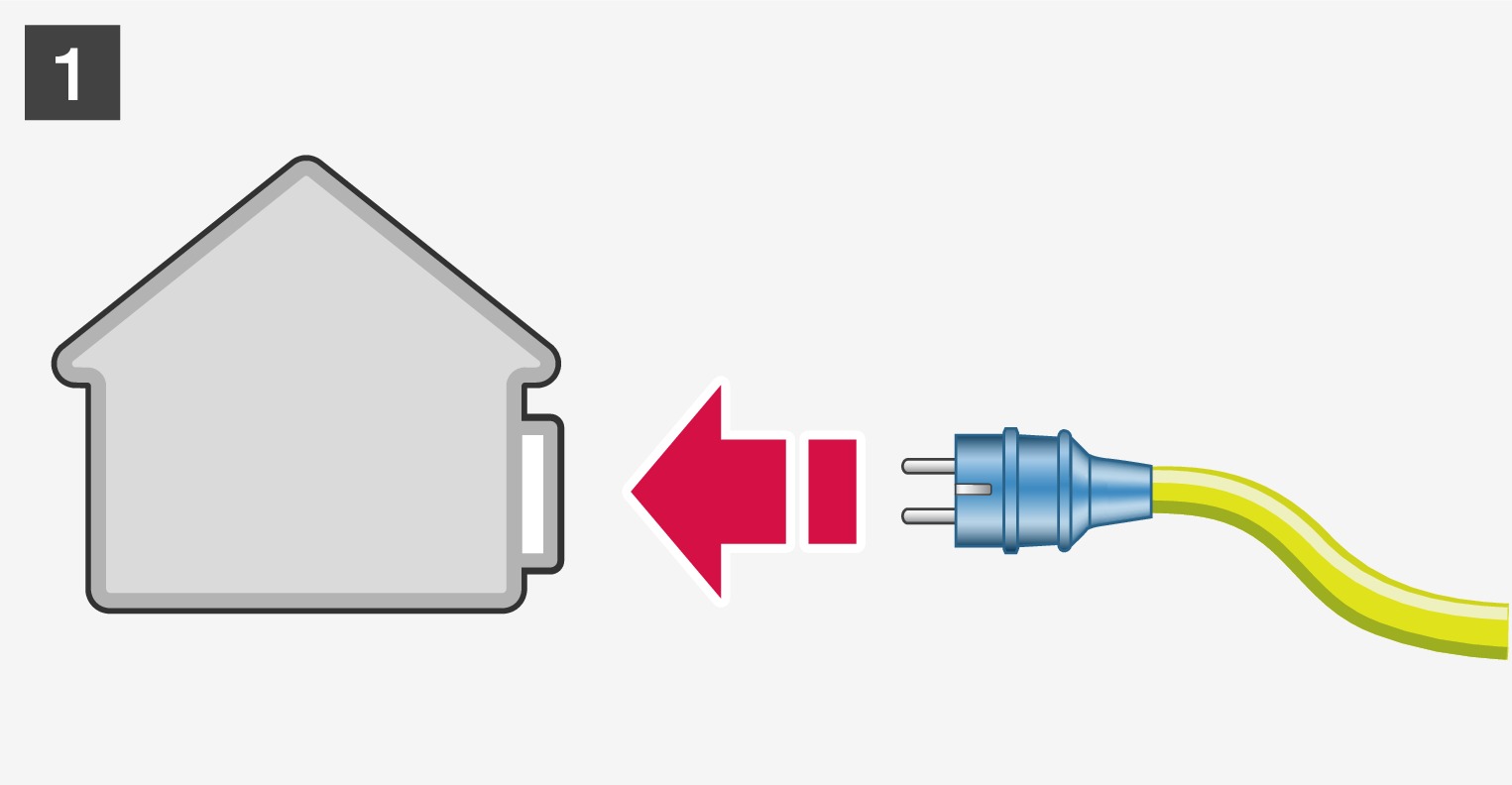 P5-1519-XC90 Hybrid-Plug in cable to house