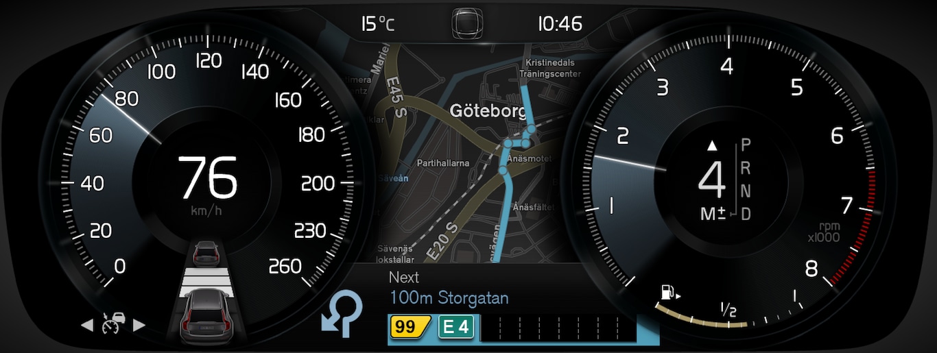 P5-1646-x90-Driver display overview 12 inch