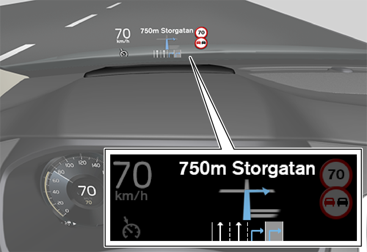 P5-1507-Navigation, information in Head up display