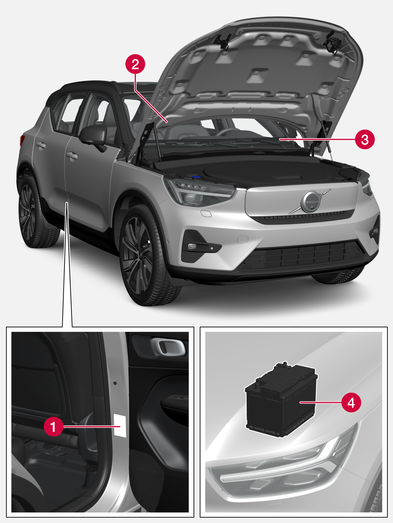 P6-2222-XC40 BEV-iCup-Type approval, labels, vehicles for Brasil