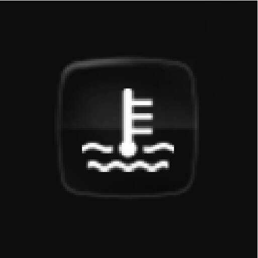 P5-1519-XC90 hybrid-Dim soul symbol-engine temp