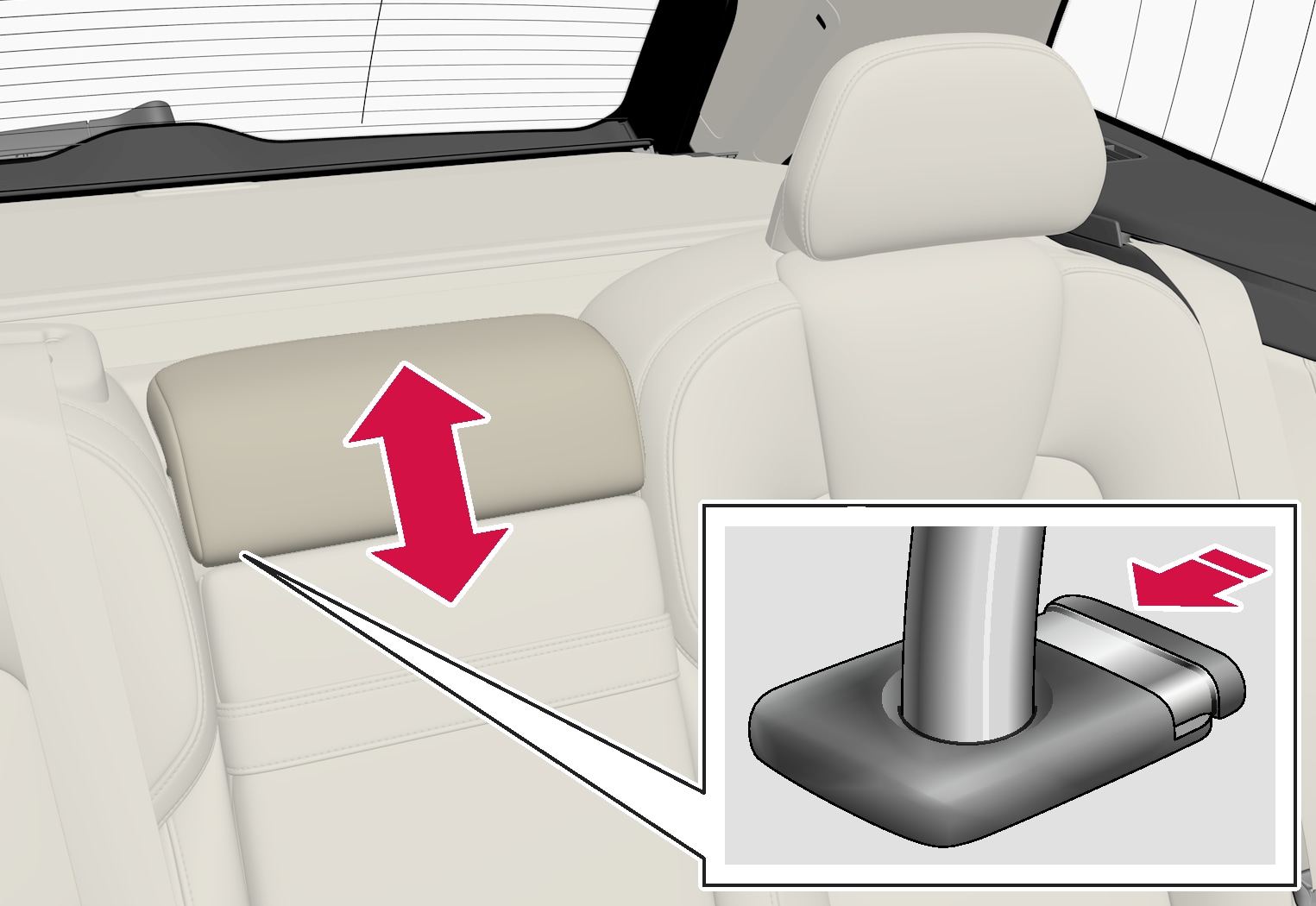 P5-1817-XC60-Rear seat-Adjust headrest center