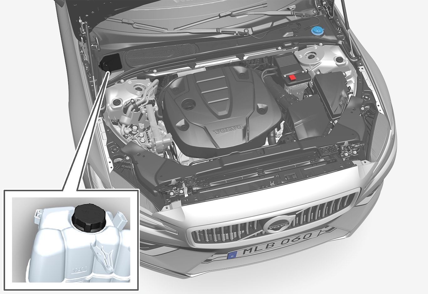 P5-1817-S60/V60 Overview engine coolant