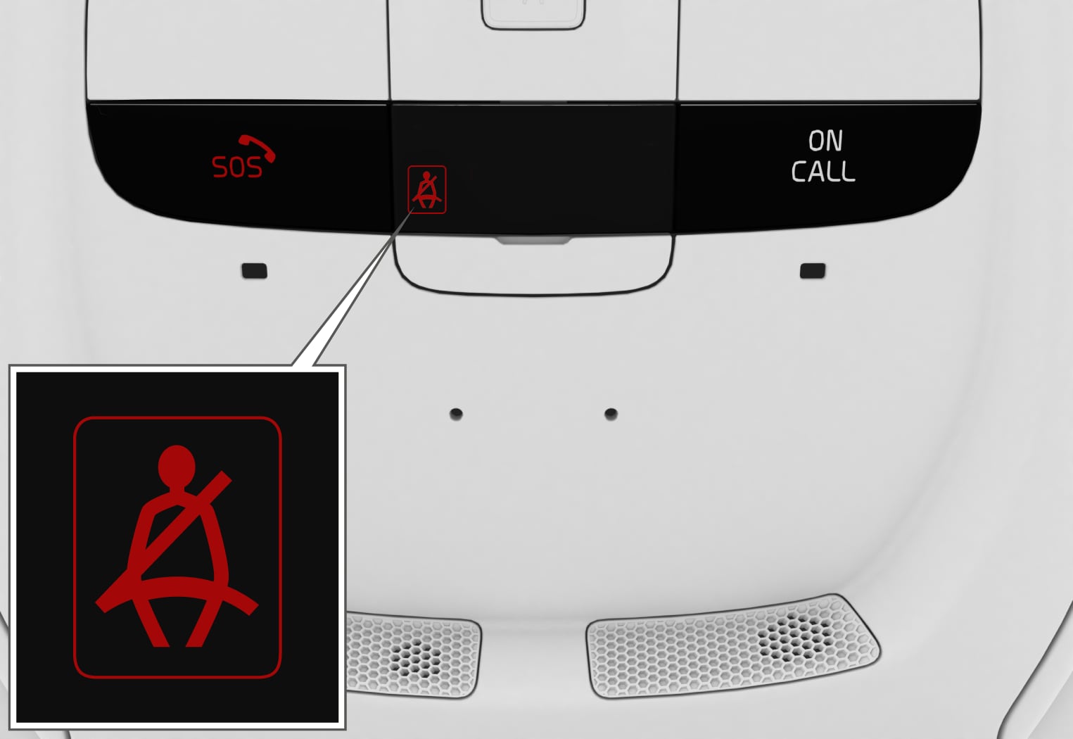 PS-2007-Safety–Overhead console belt reminder