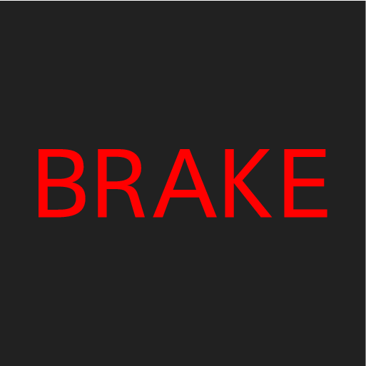 PS2-2007-Brake warning symbol - USA/Canada