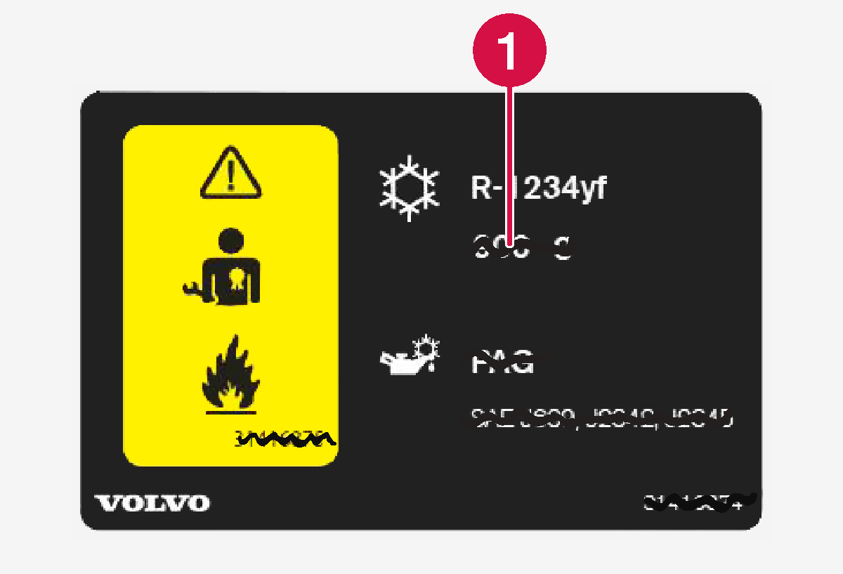 P5/P6-1946-Refrigerant weight R1234yf