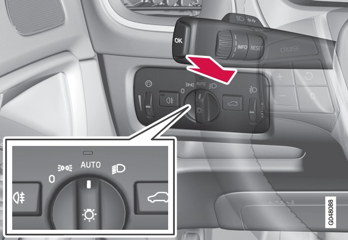 P4-1320 Active High Beam toggling