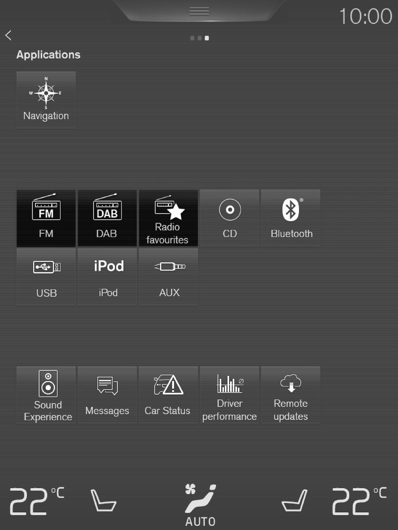 P5–1519–App pane-radio apps (FM, DAB, Radio favorites)
