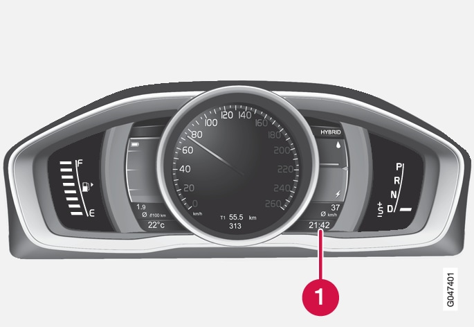 P3-1246-V60H Clock in DIM