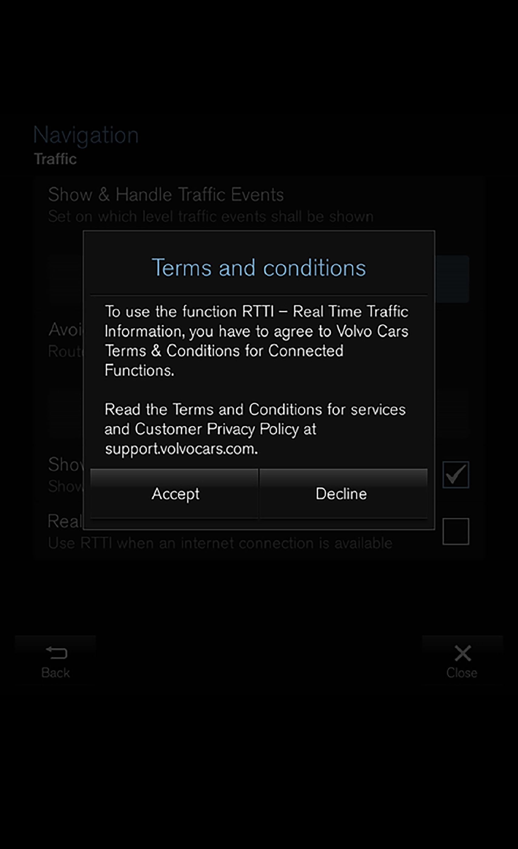 P5-1917-Terms and conditions screen