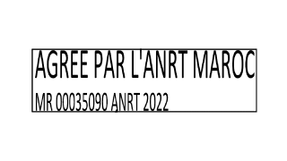 Certificeringslogo for Marokko