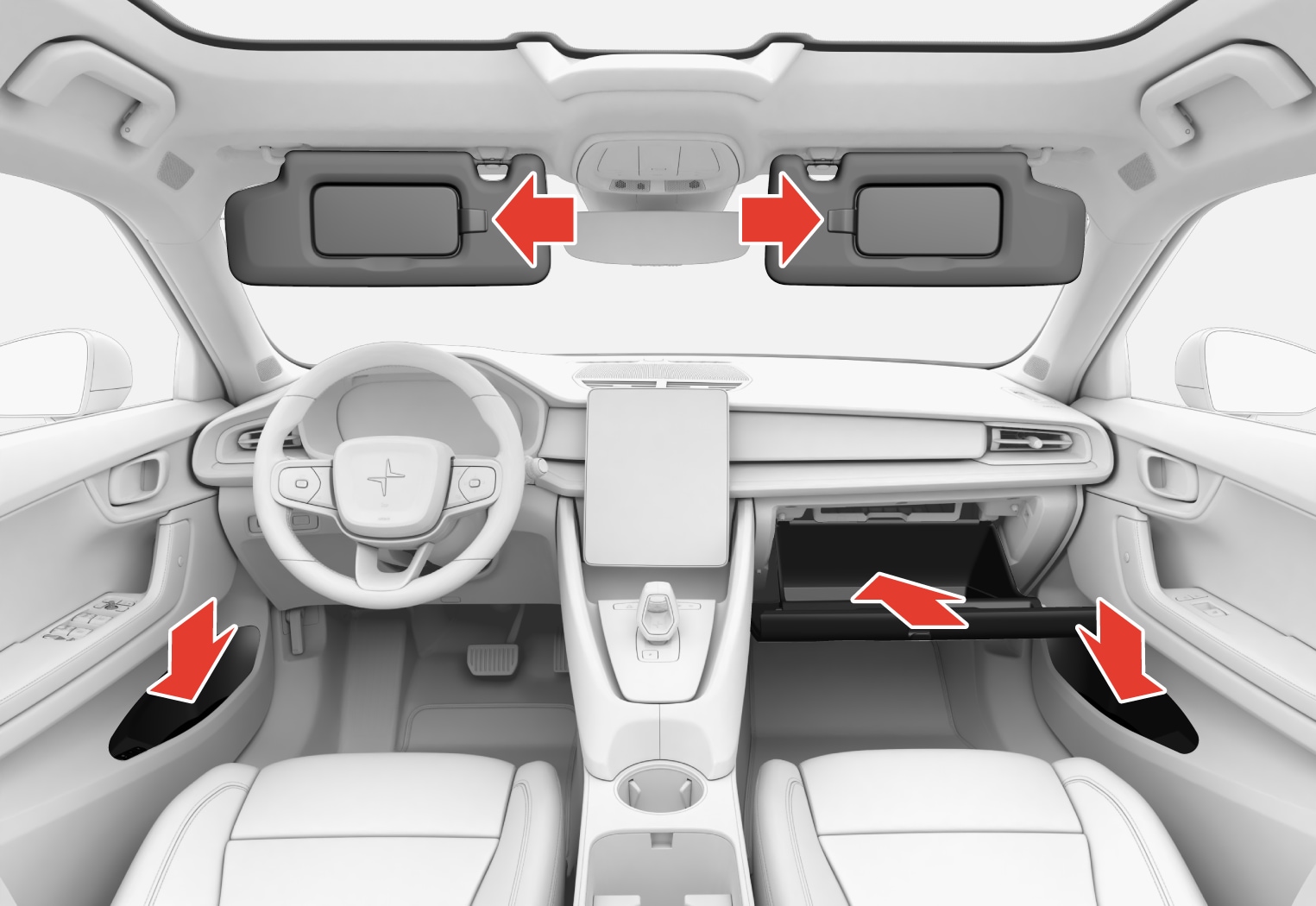 Cup Holder for Polestar 2 