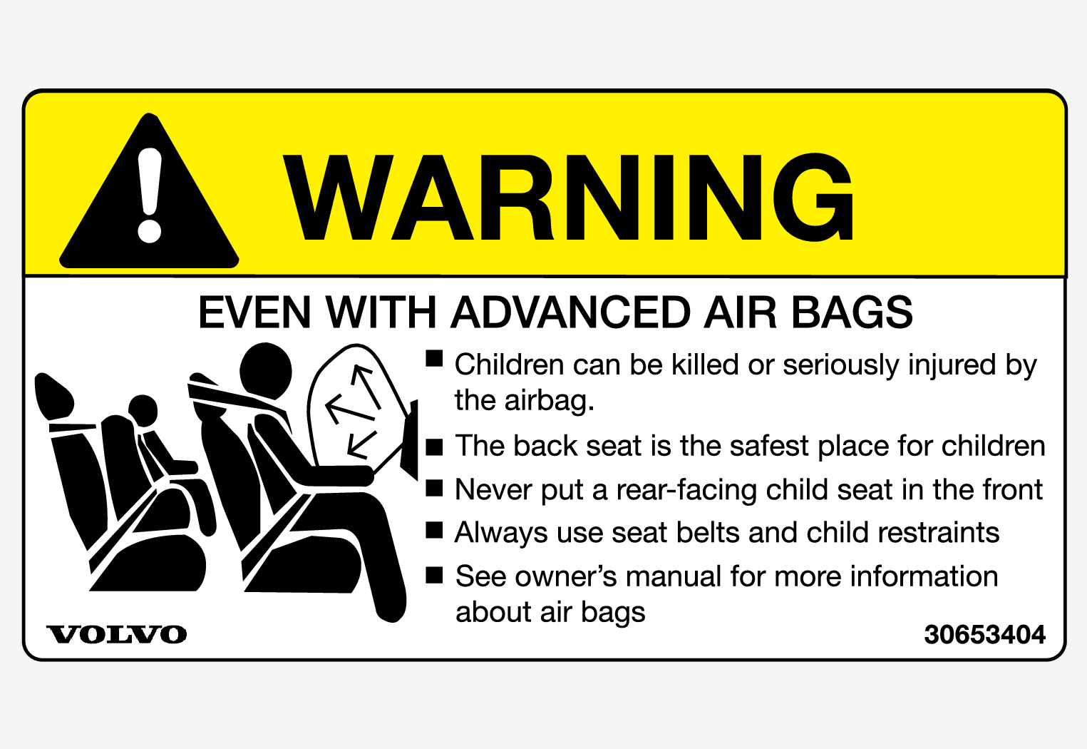 P5-1505-Airbag label children