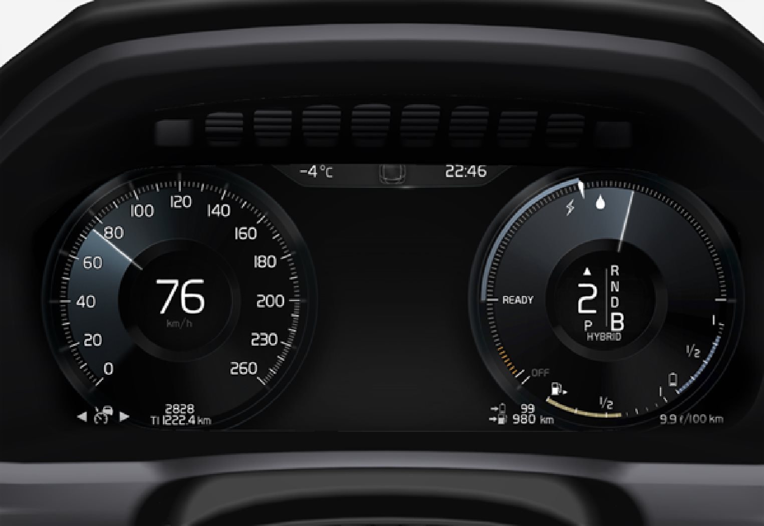 P5-1519- driver display overview 12"